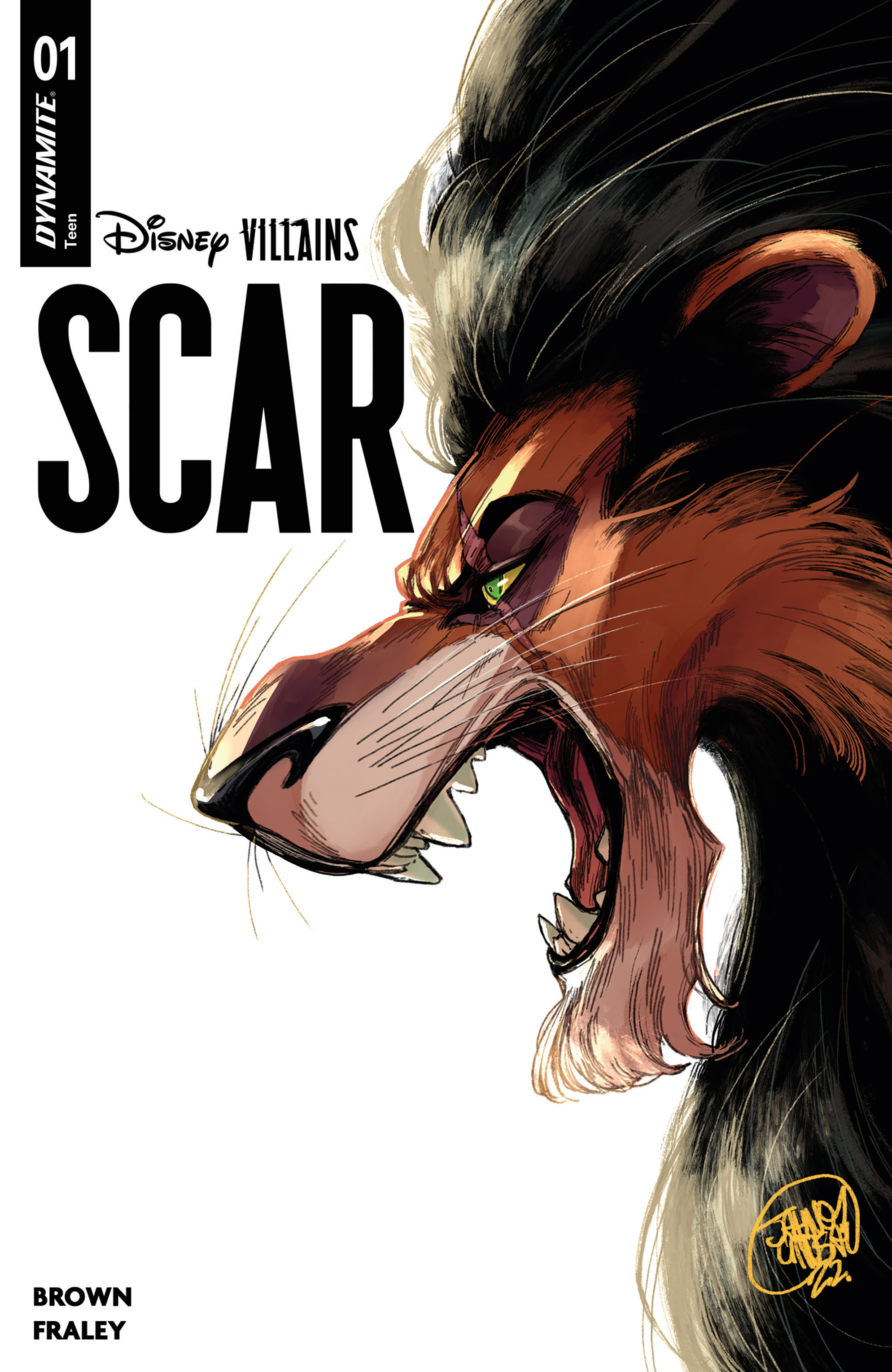 Read online Disney Villains: Scar comic -  Issue #1 - 1