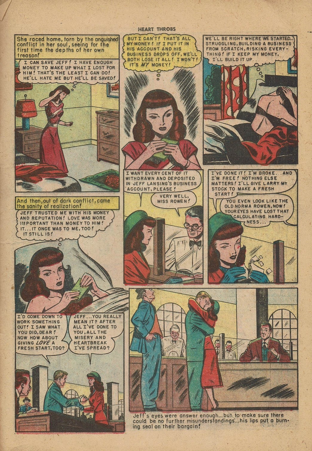 Read online Heart Throbs comic -  Issue #4 - 11