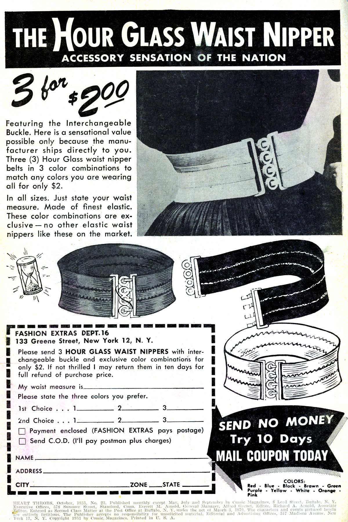 Read online Heart Throbs comic -  Issue #23 - 2