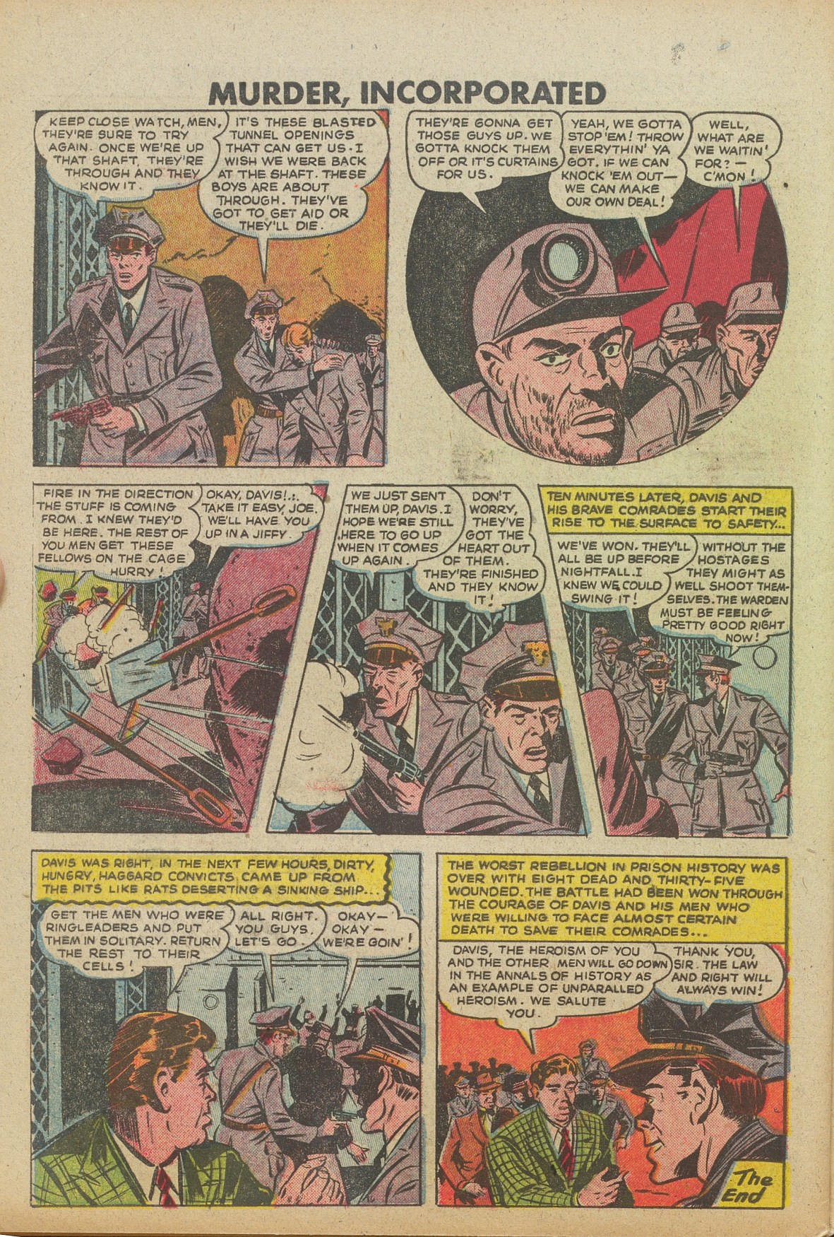 Read online Murder Incorporated (1948) comic -  Issue #9a - 32