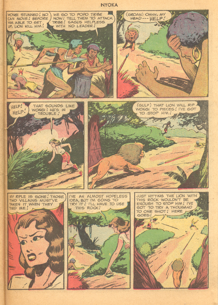 Read online Nyoka the Jungle Girl (1945) comic -  Issue #30 - 47