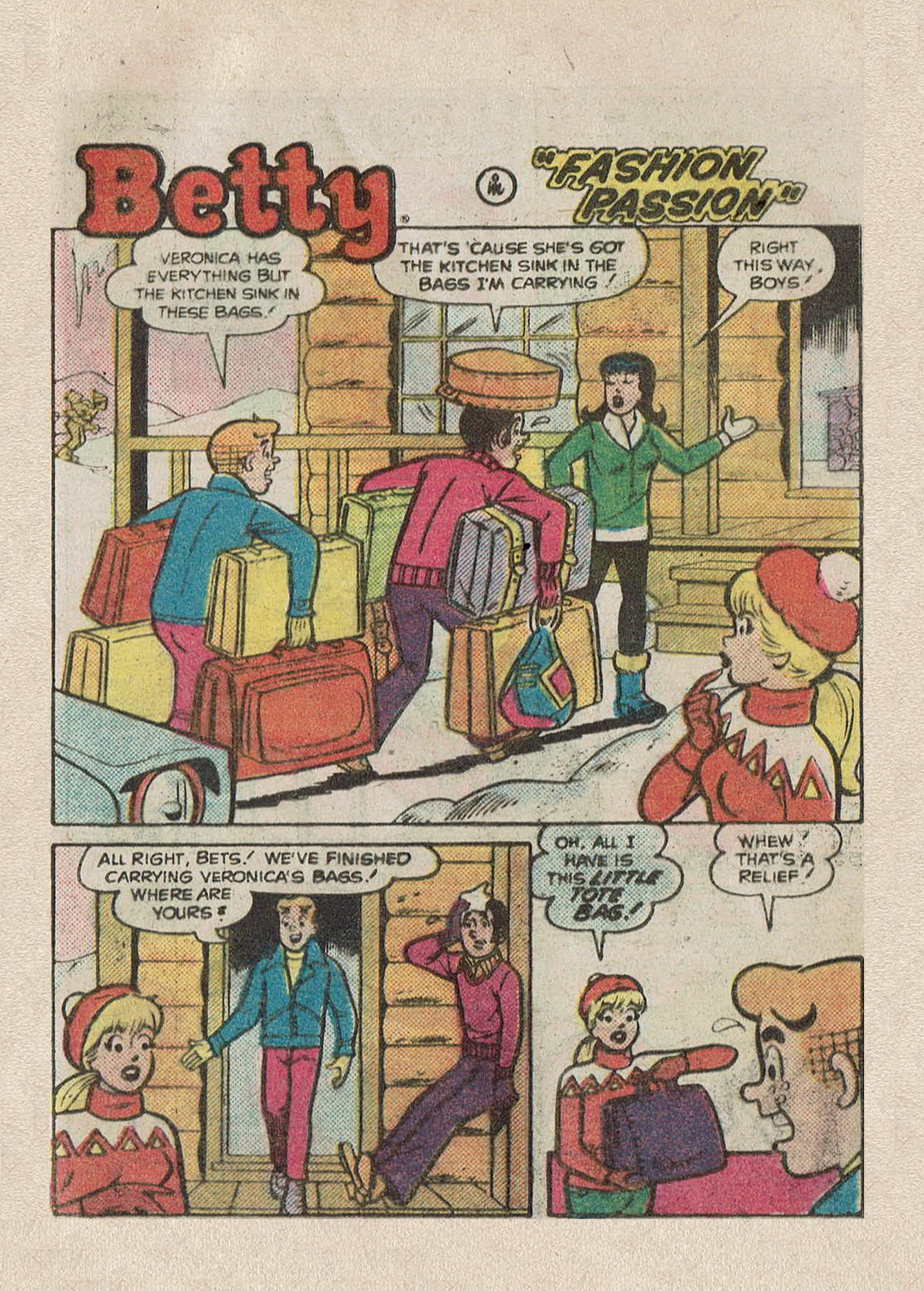 Read online Jughead Jones Comics Digest comic -  Issue #49 - 61