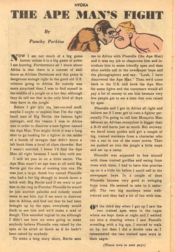 Read online Nyoka the Jungle Girl (1945) comic -  Issue #10 - 22