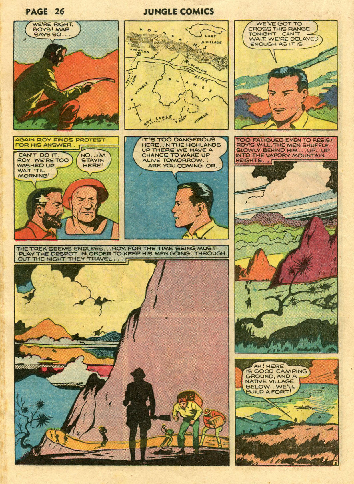 Read online Jungle Comics comic -  Issue #14 - 28