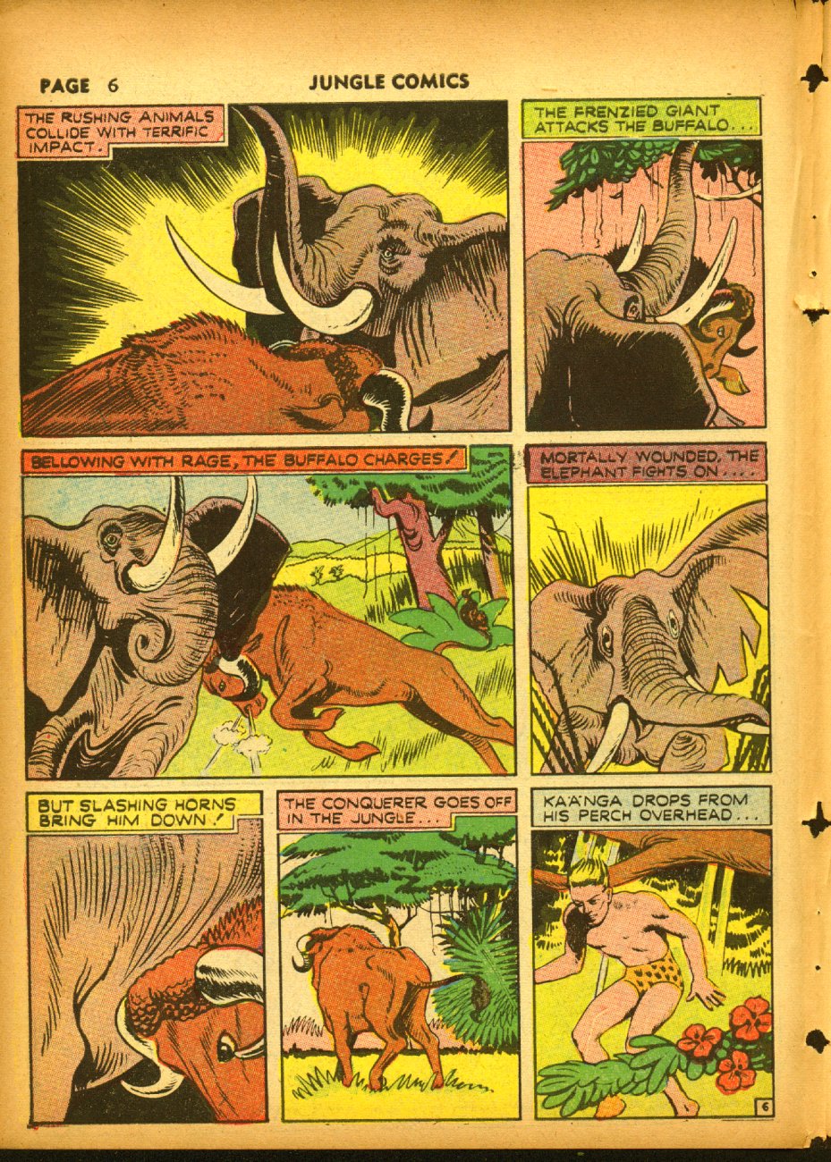 Read online Jungle Comics comic -  Issue #19 - 8