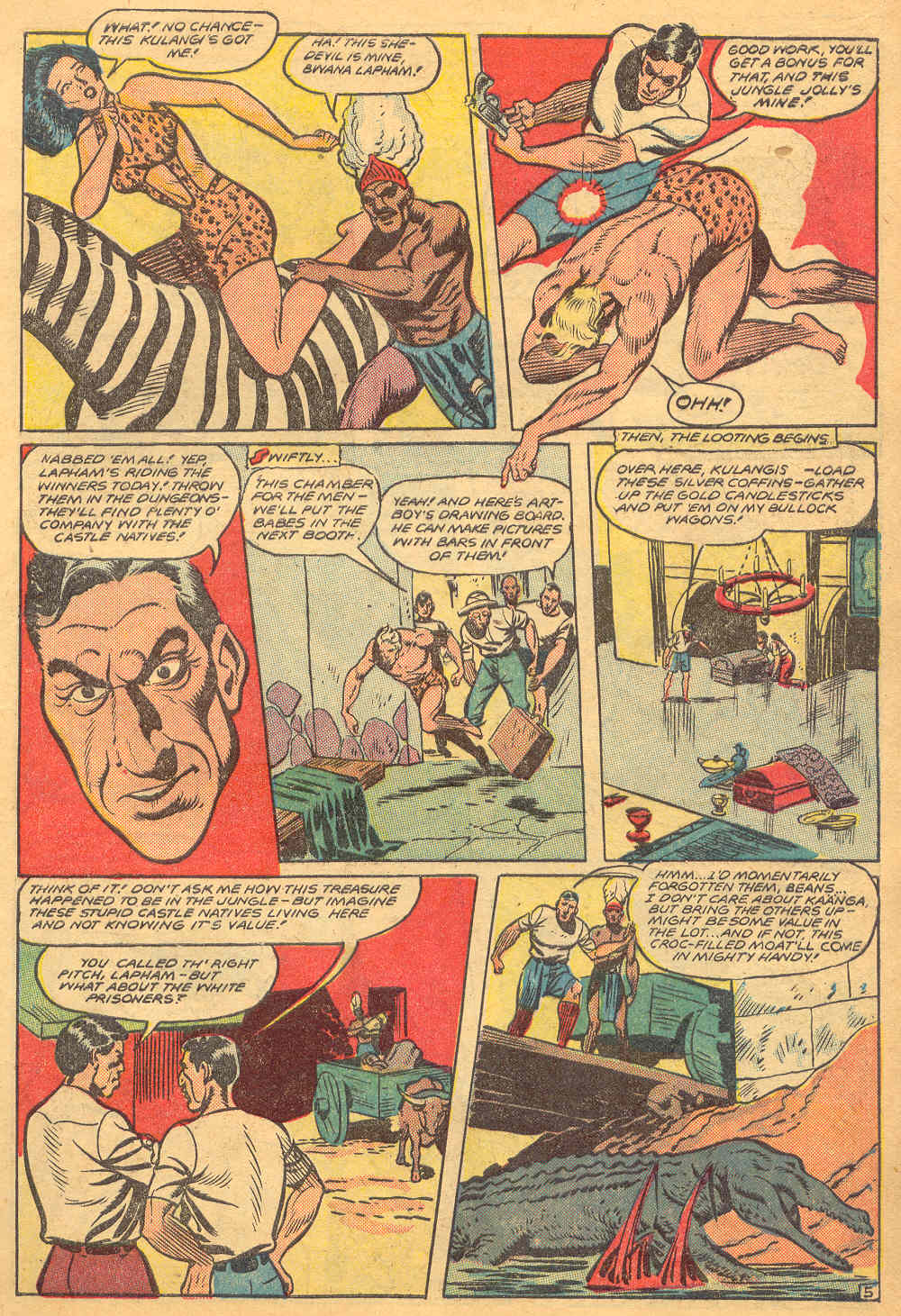 Read online Jungle Comics comic -  Issue #108 - 7