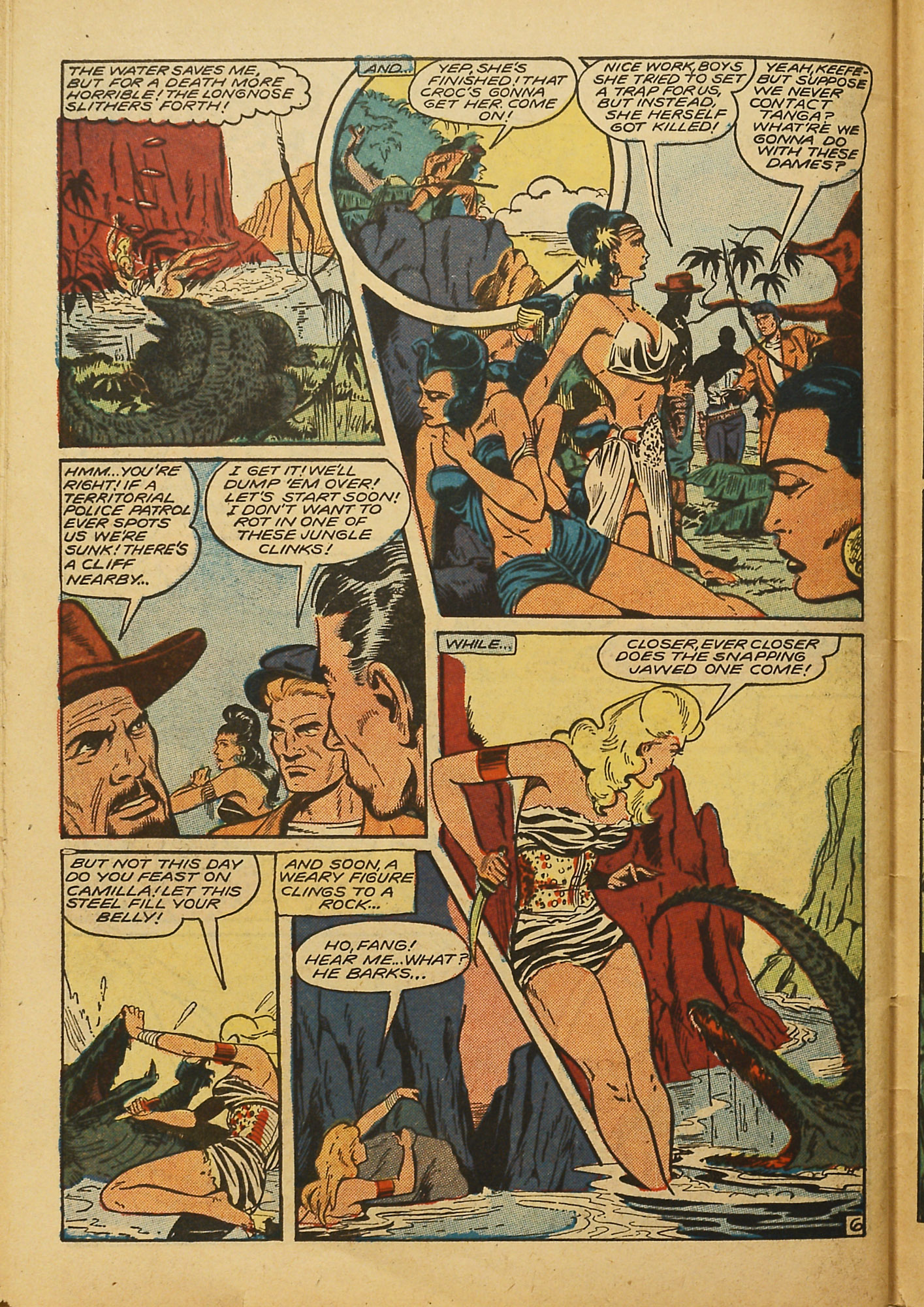 Read online Jungle Comics comic -  Issue #101 - 48