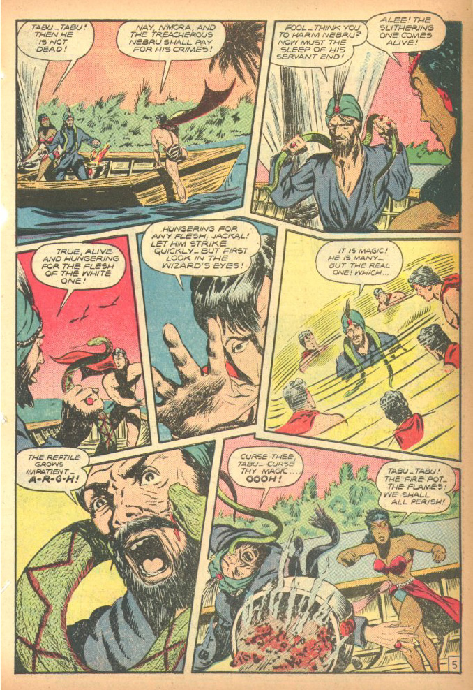 Read online Jungle Comics comic -  Issue #91 - 42
