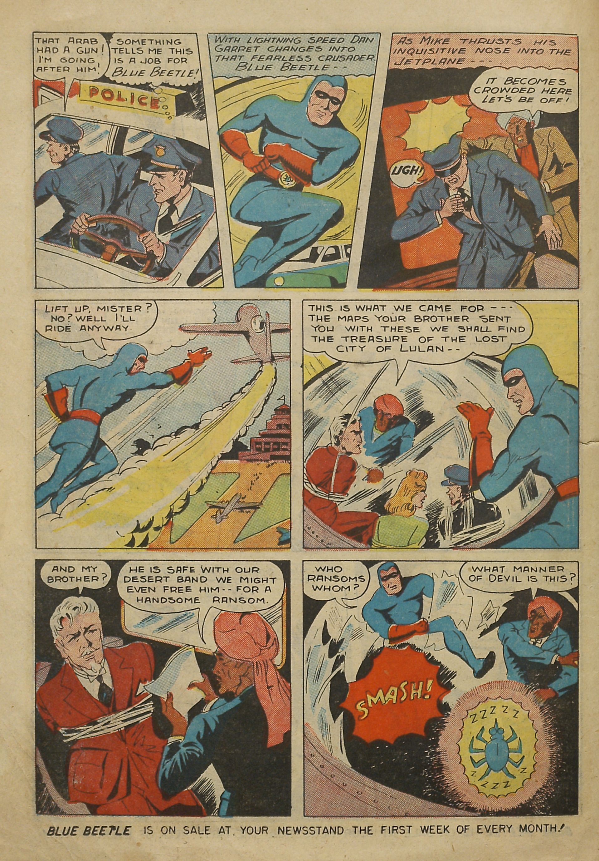 Read online The Blue Beetle comic -  Issue #45 - 20