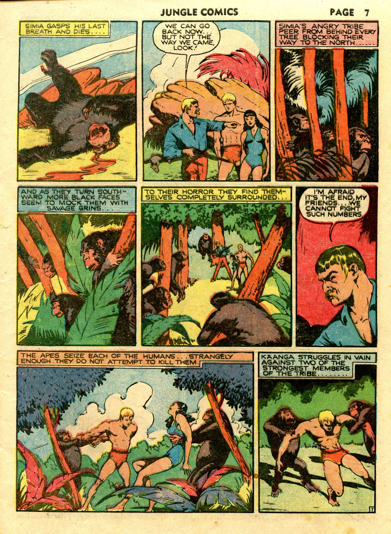 Read online Jungle Comics comic -  Issue #14 - 9