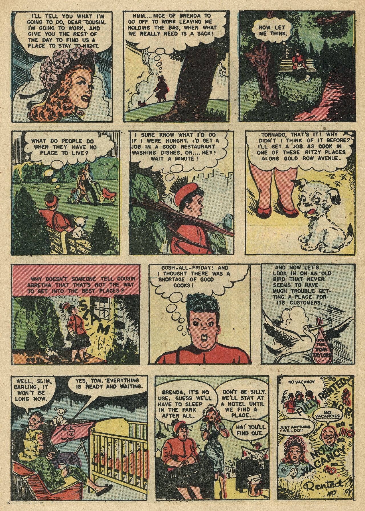 Read online Brenda Starr (1948) comic -  Issue #13 - 22