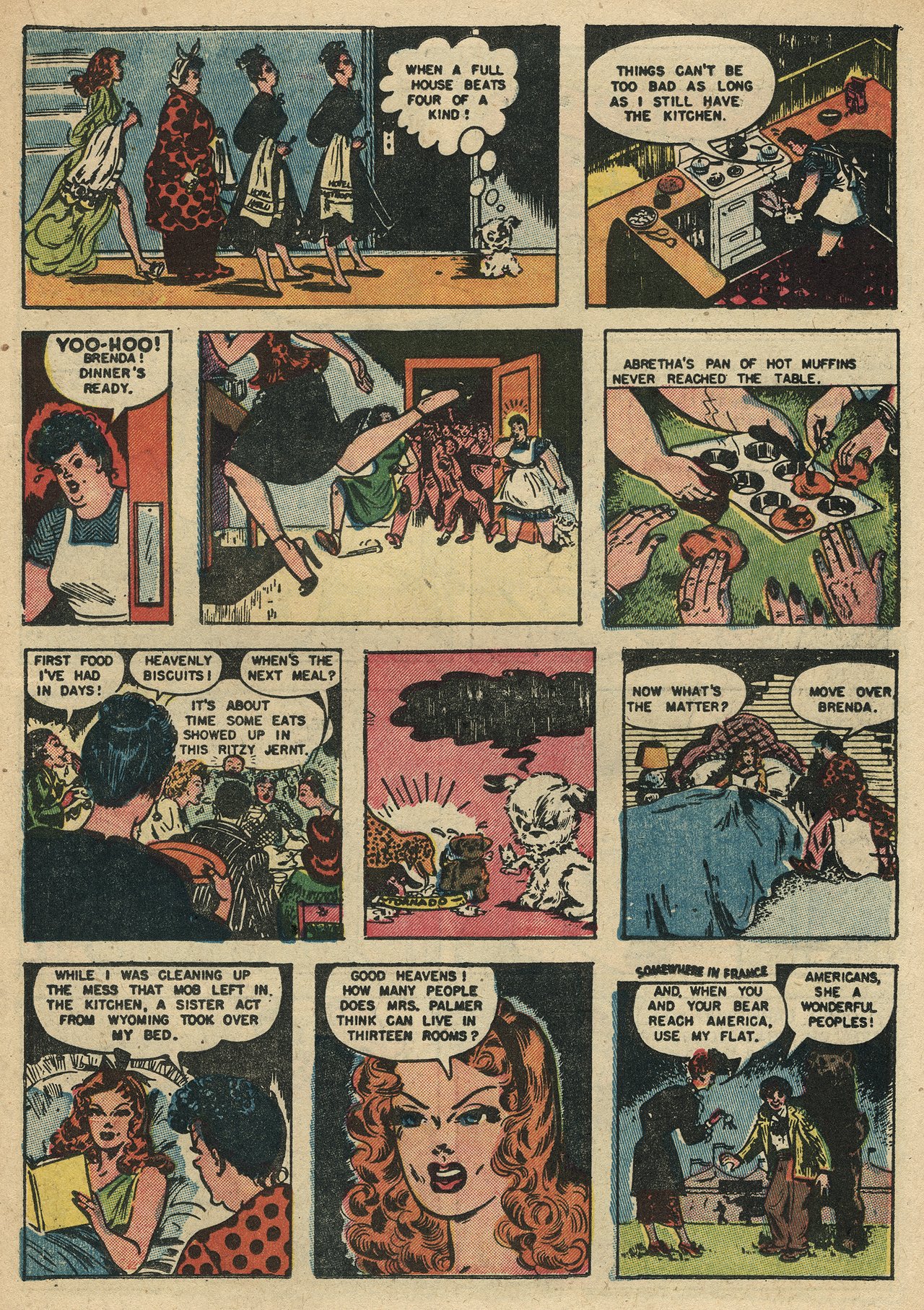 Read online Brenda Starr (1948) comic -  Issue #13 - 19