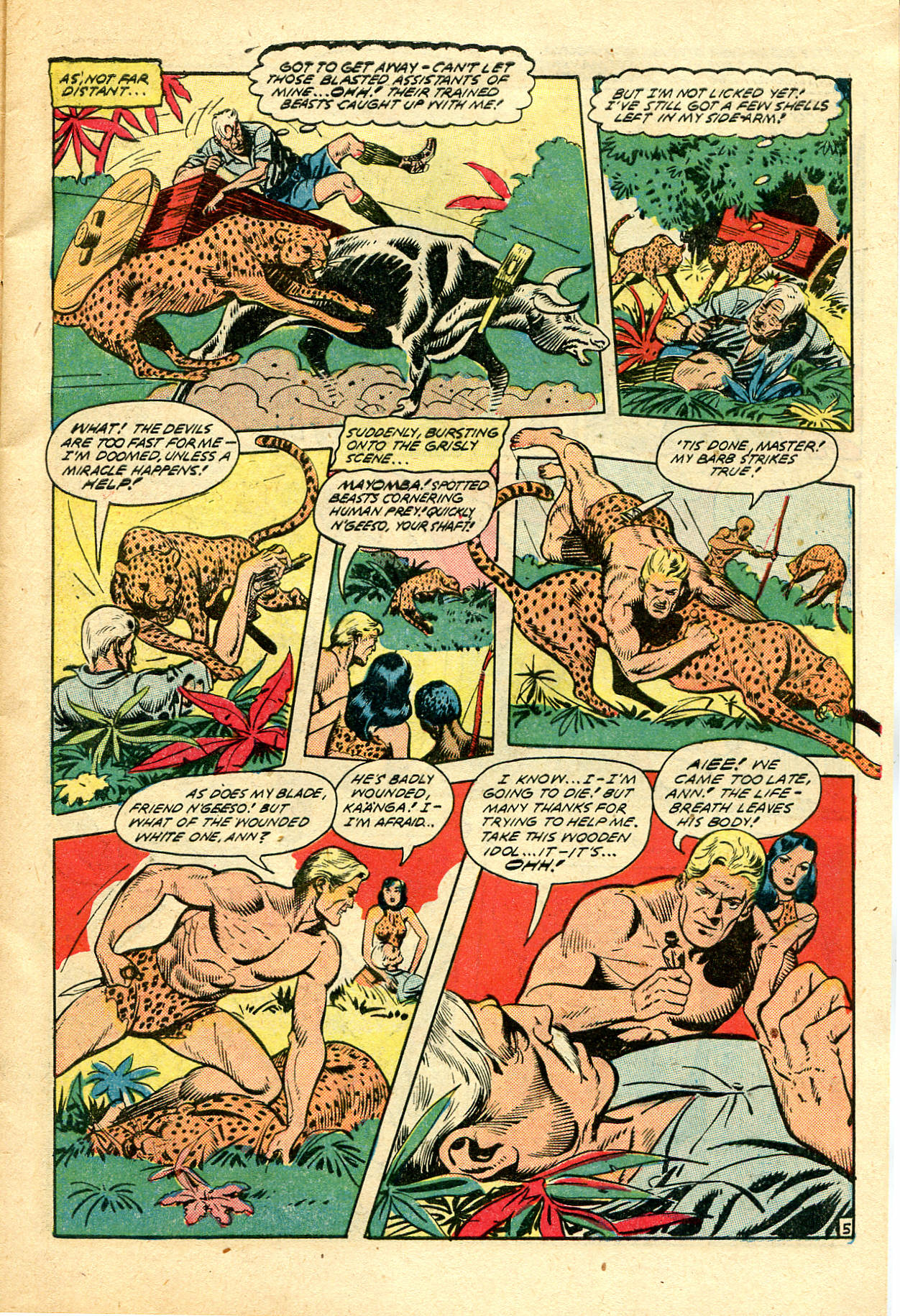 Read online Jungle Comics comic -  Issue #111 - 7