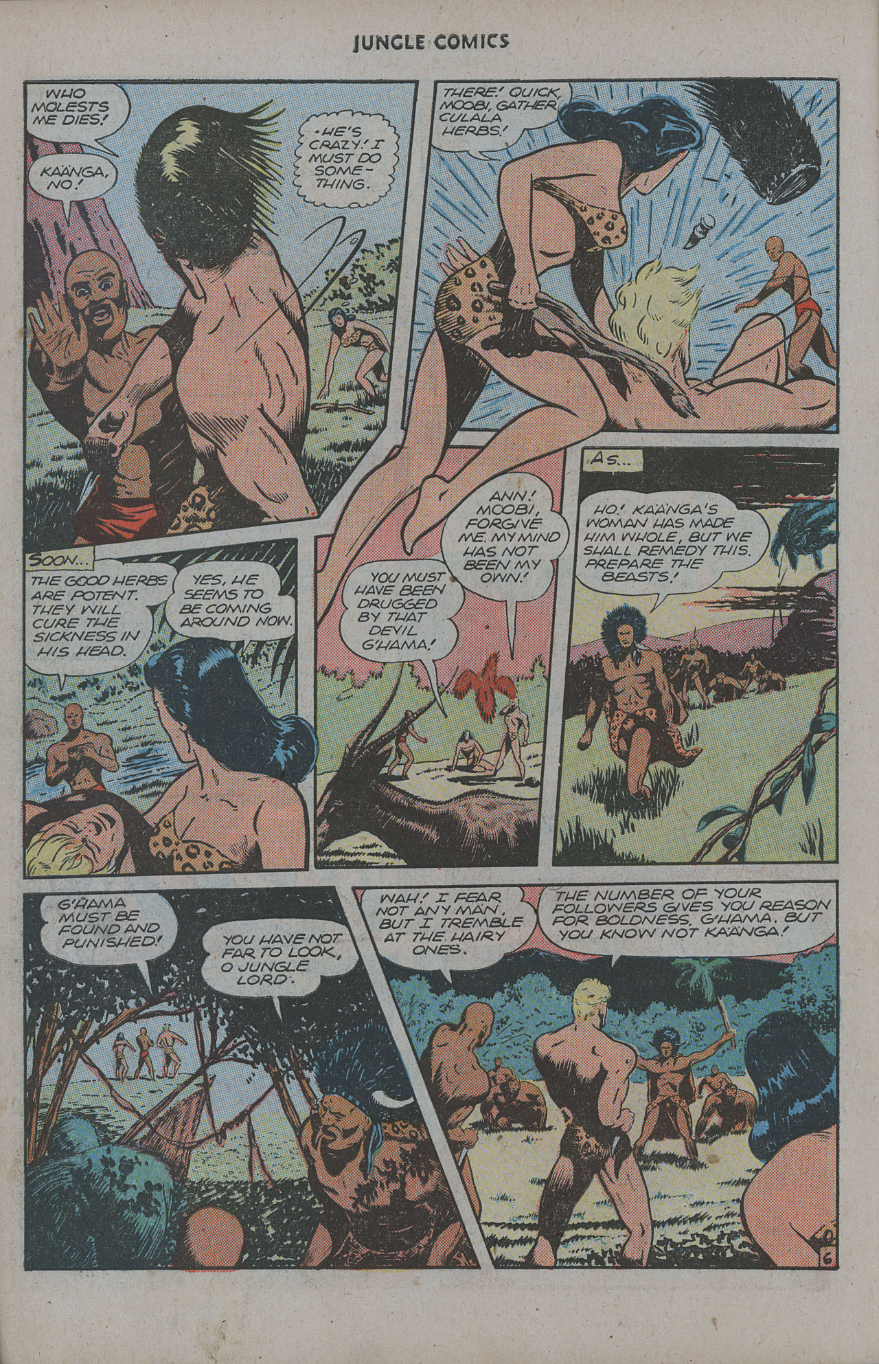 Read online Jungle Comics comic -  Issue #78 - 8