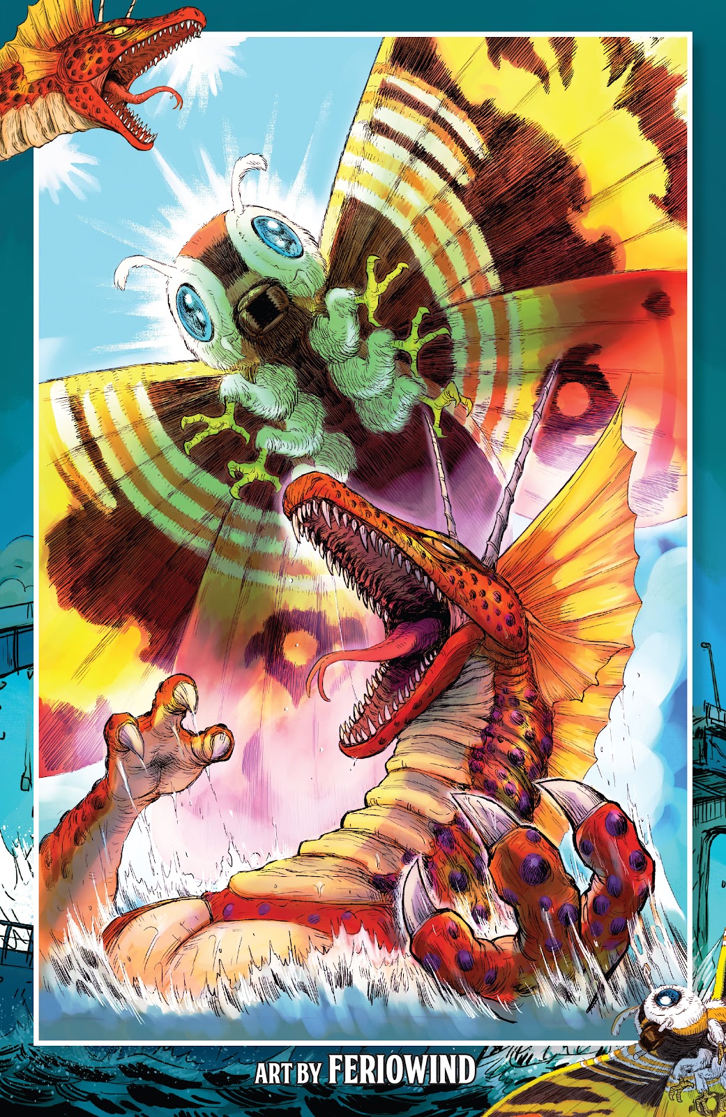 Godzilla Rivals: Mothra Vs. Titanosaurus issue Full - Page 44