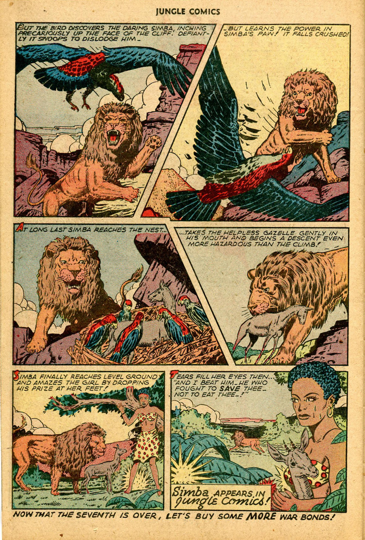 Read online Jungle Comics comic -  Issue #68 - 26