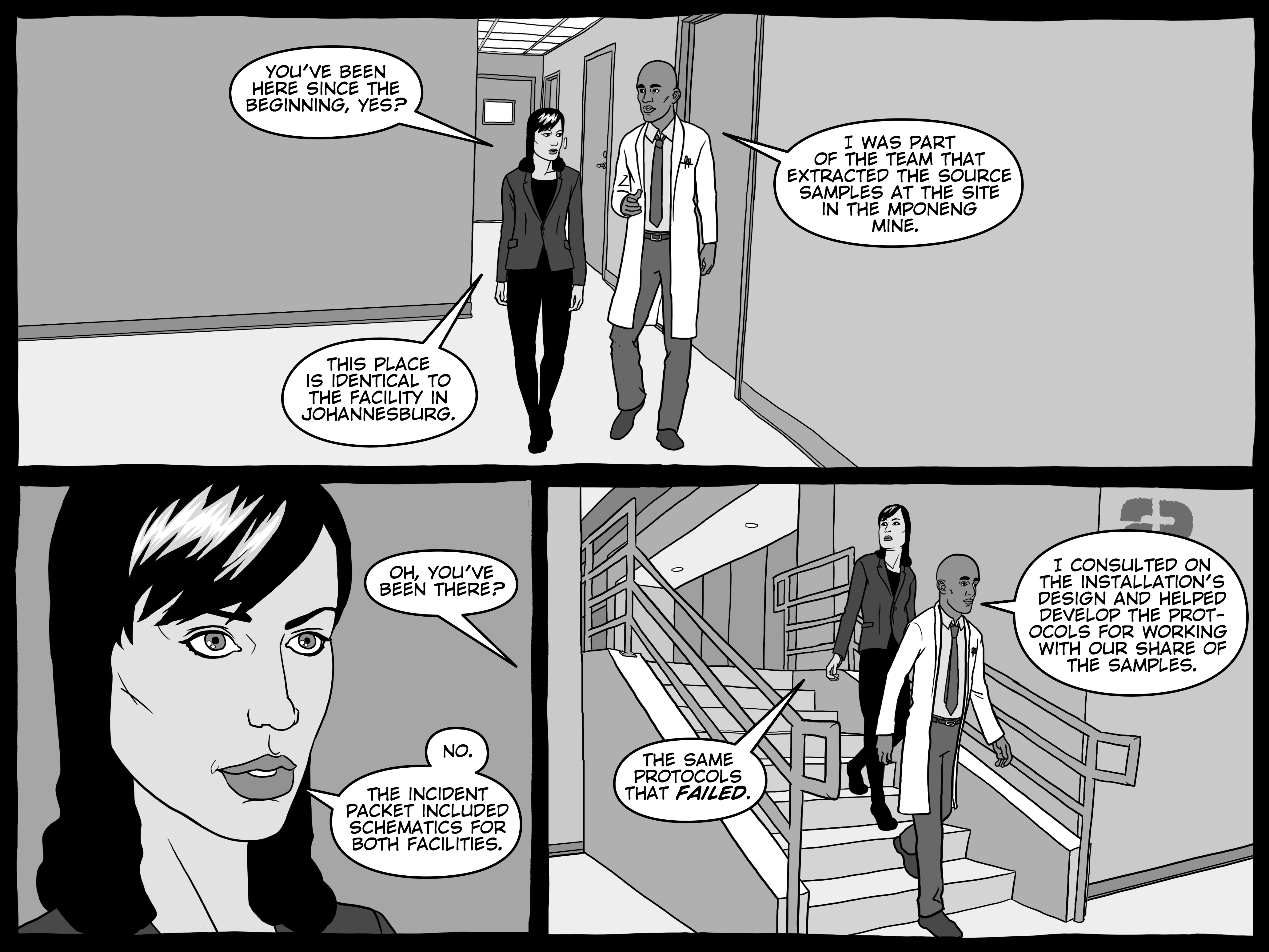 Read online False Positive comic -  Issue #7 - 8