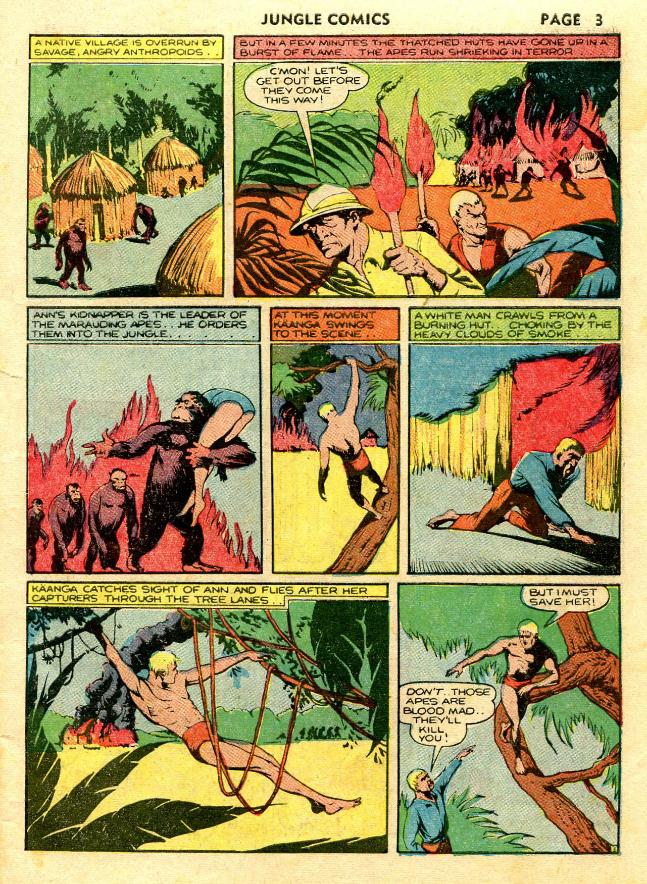 Read online Jungle Comics comic -  Issue #14 - 5