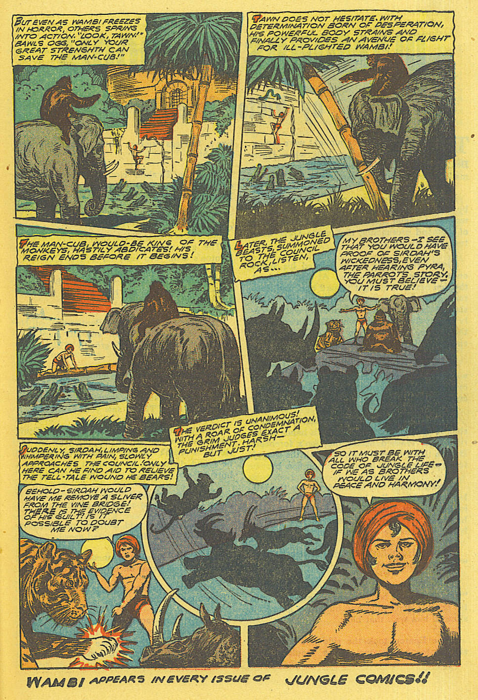 Read online Jungle Comics comic -  Issue #108 - 31