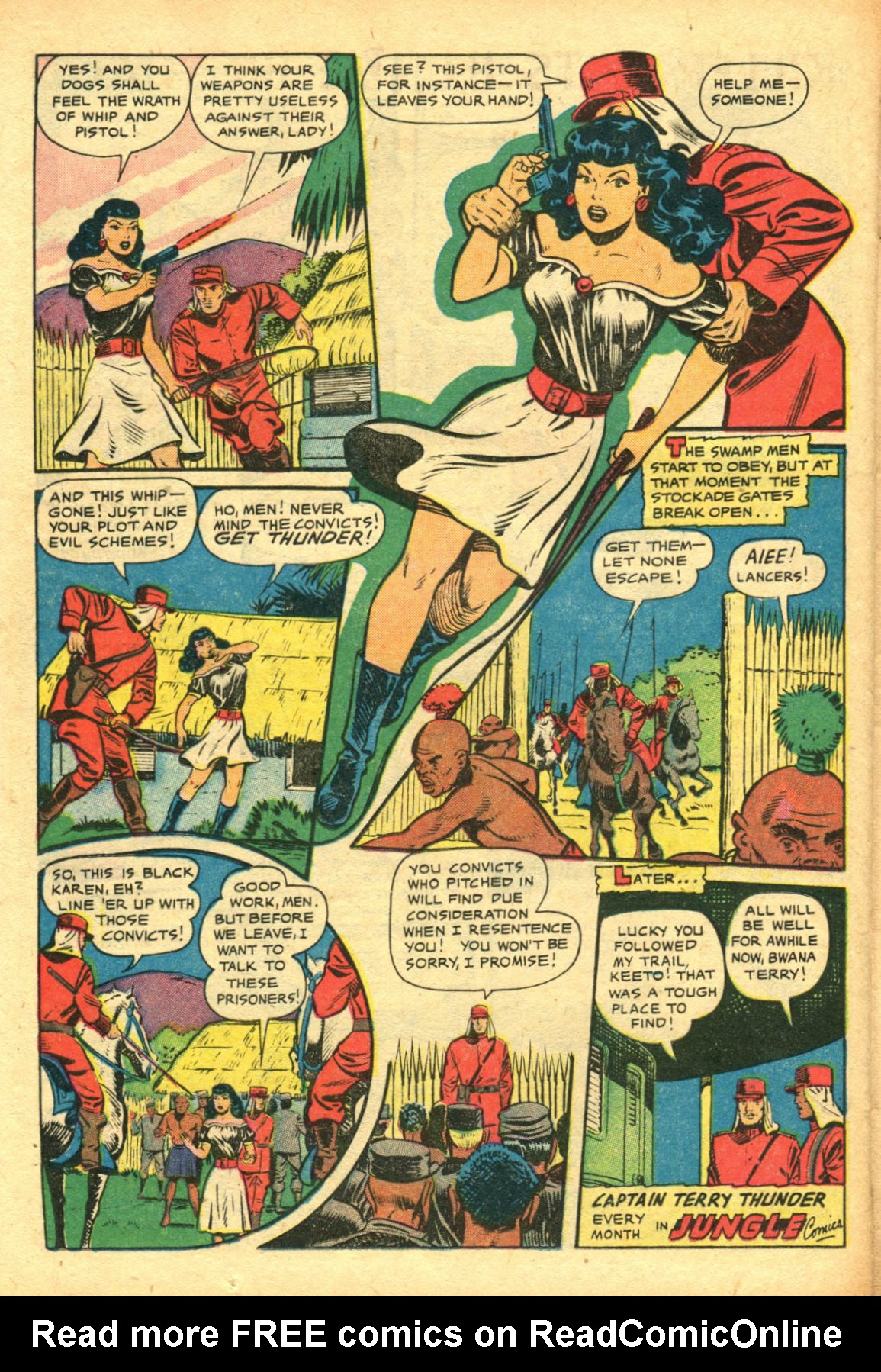 Read online Jungle Comics comic -  Issue #142 - 24