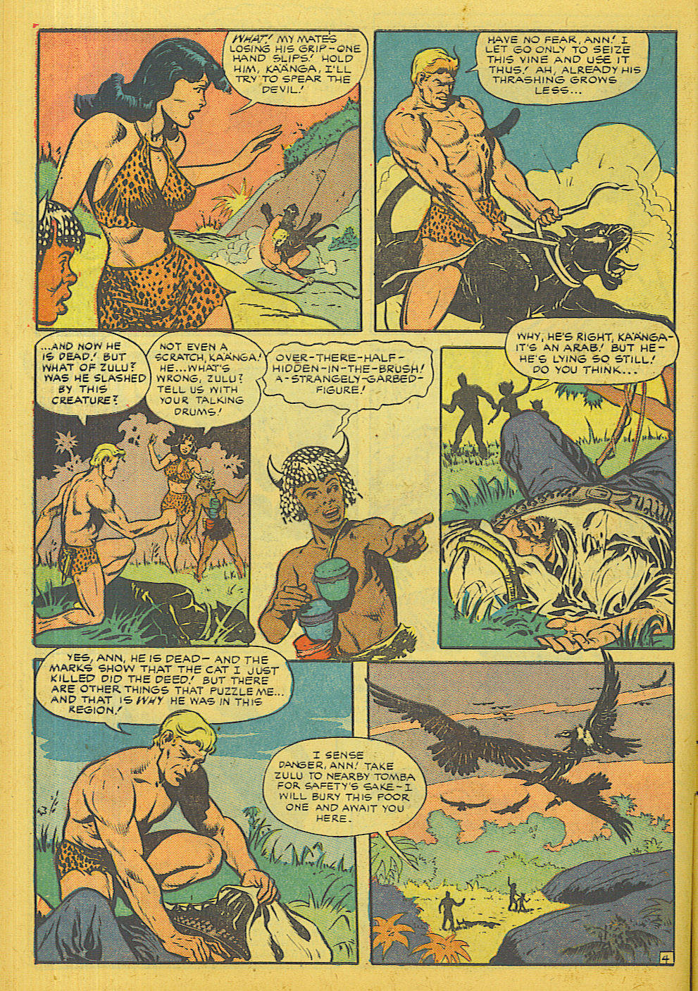 Read online Jungle Comics comic -  Issue #129 - 6