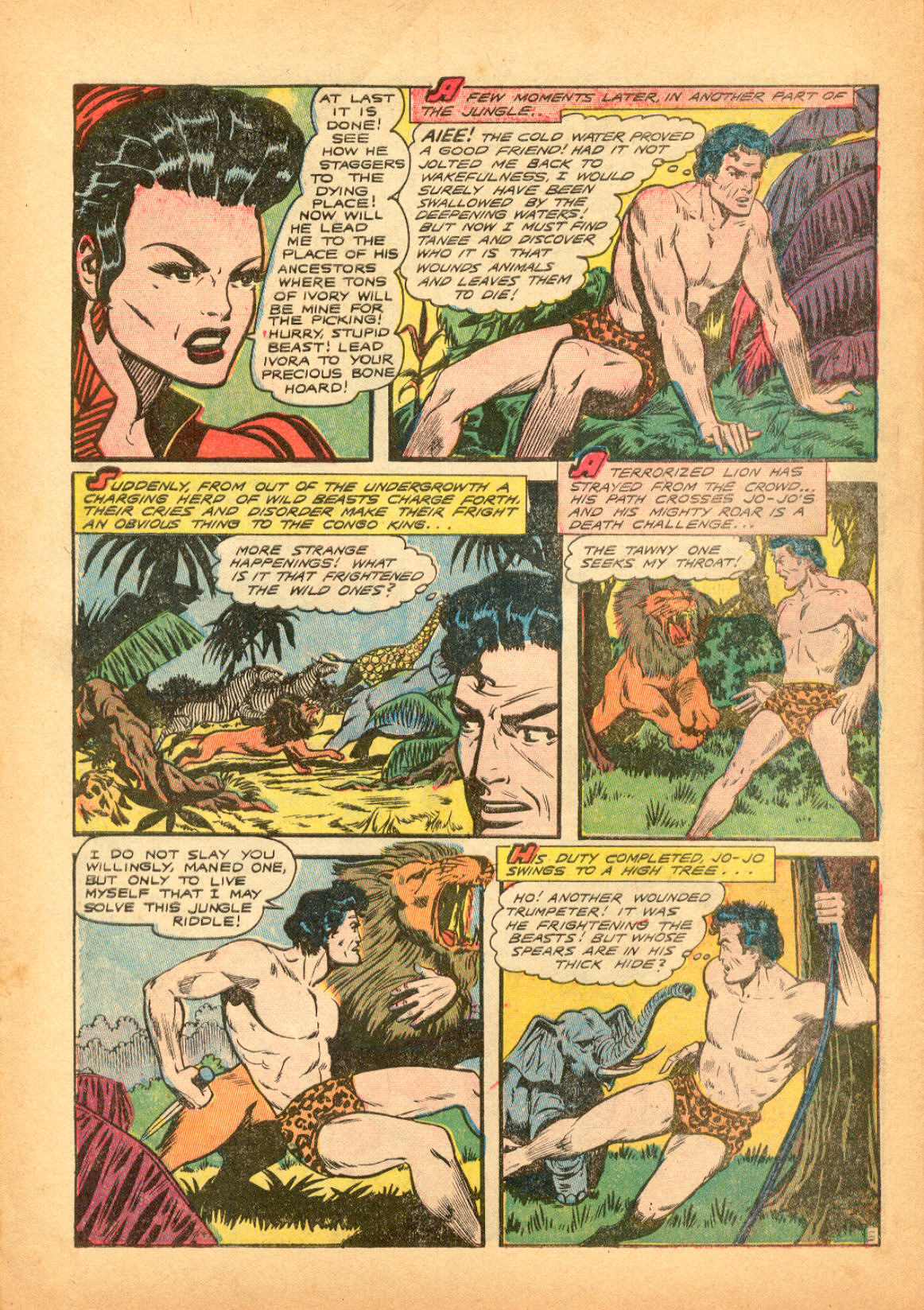 Read online Jungle Adventures (1963) comic -  Issue #17 - 6