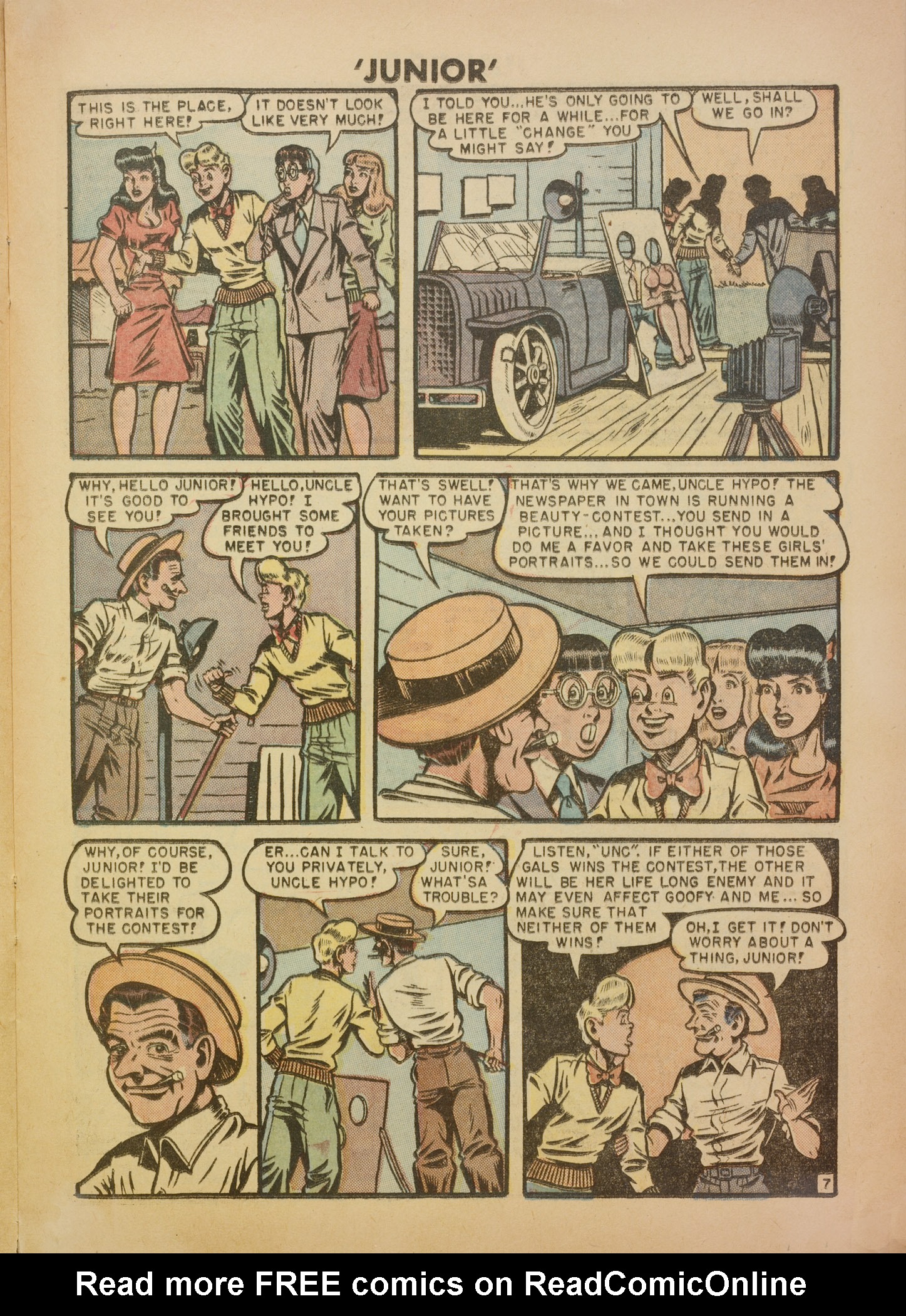 Read online Junior (1947) comic -  Issue #14 - 17