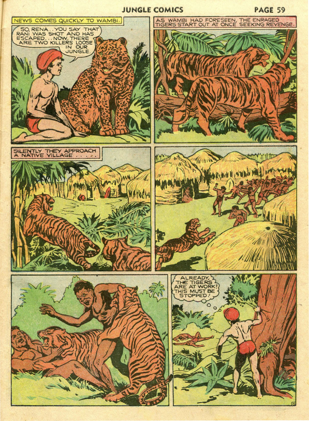 Read online Jungle Comics comic -  Issue #14 - 61