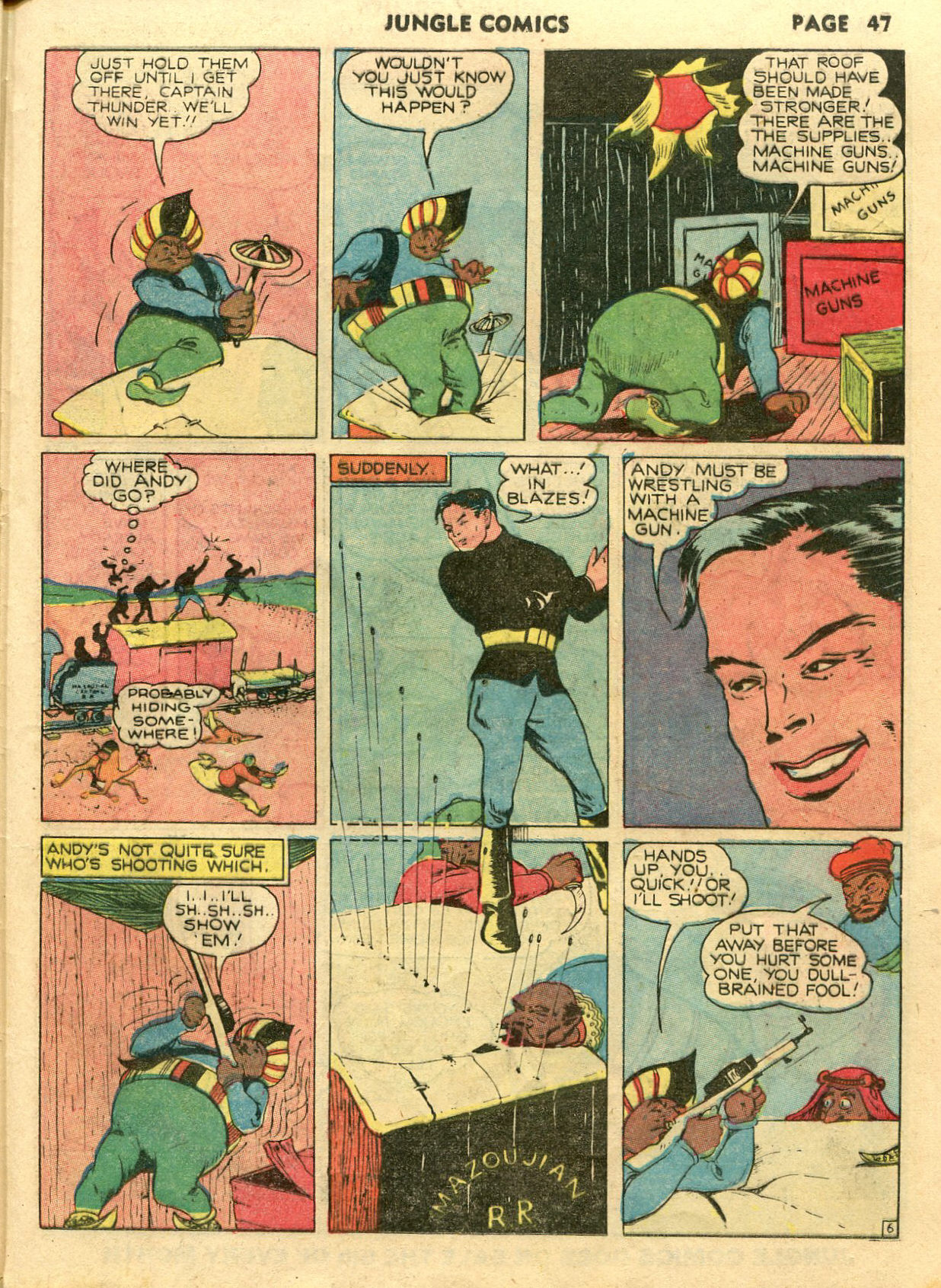 Read online Jungle Comics comic -  Issue #14 - 49