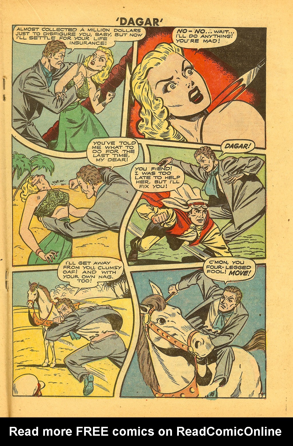 Read online Dagar Desert Hawk comic -  Issue #20 - 19