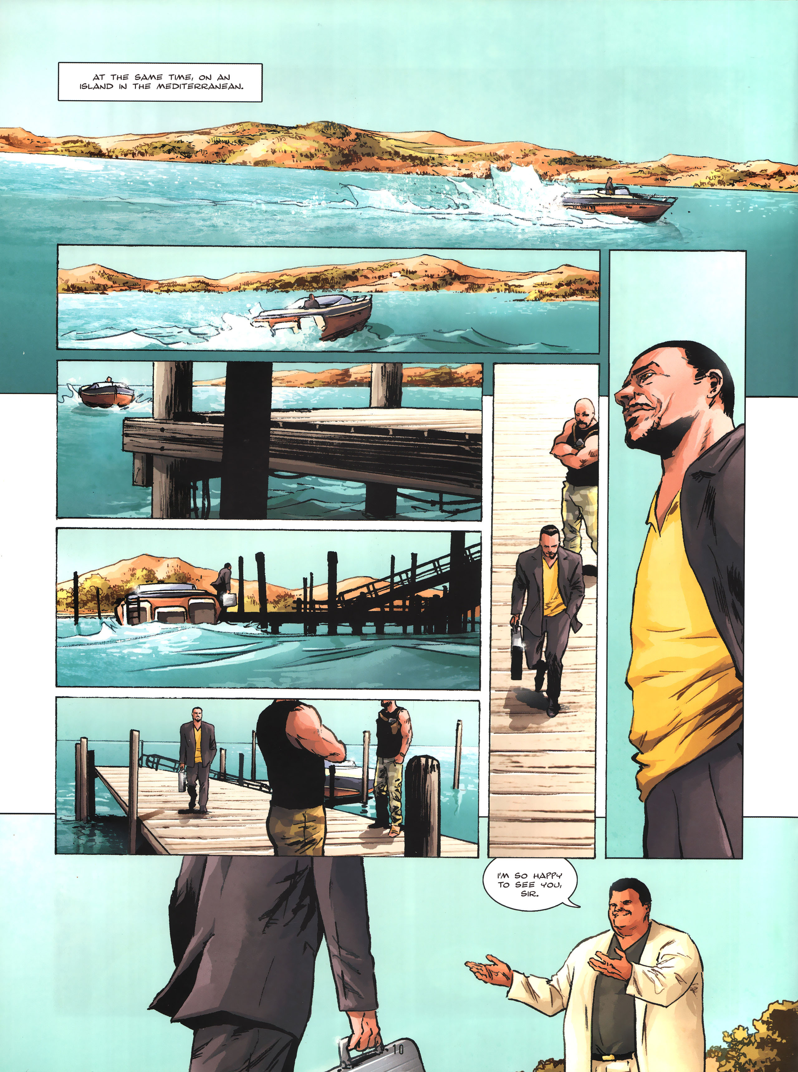 Read online Firewall comic -  Issue #1 - 11