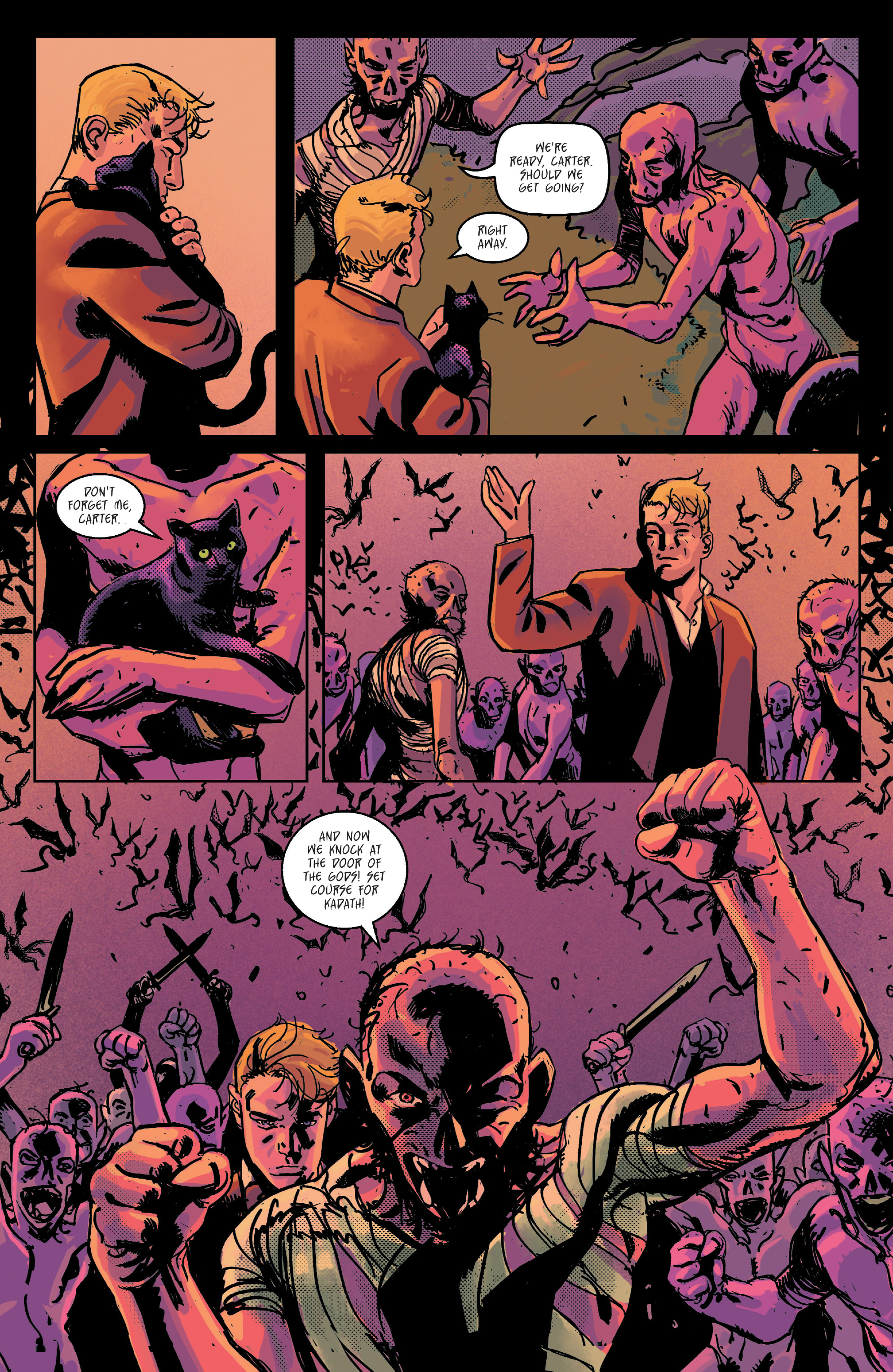 Read online Lovecraft Unknown Kadath comic -  Issue #7 - 24