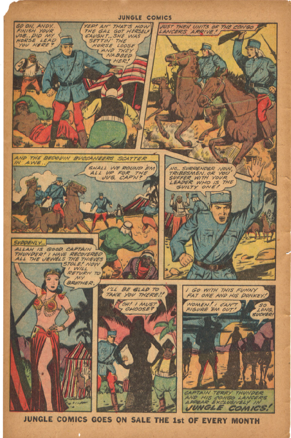 Read online Jungle Comics comic -  Issue #53 - 40