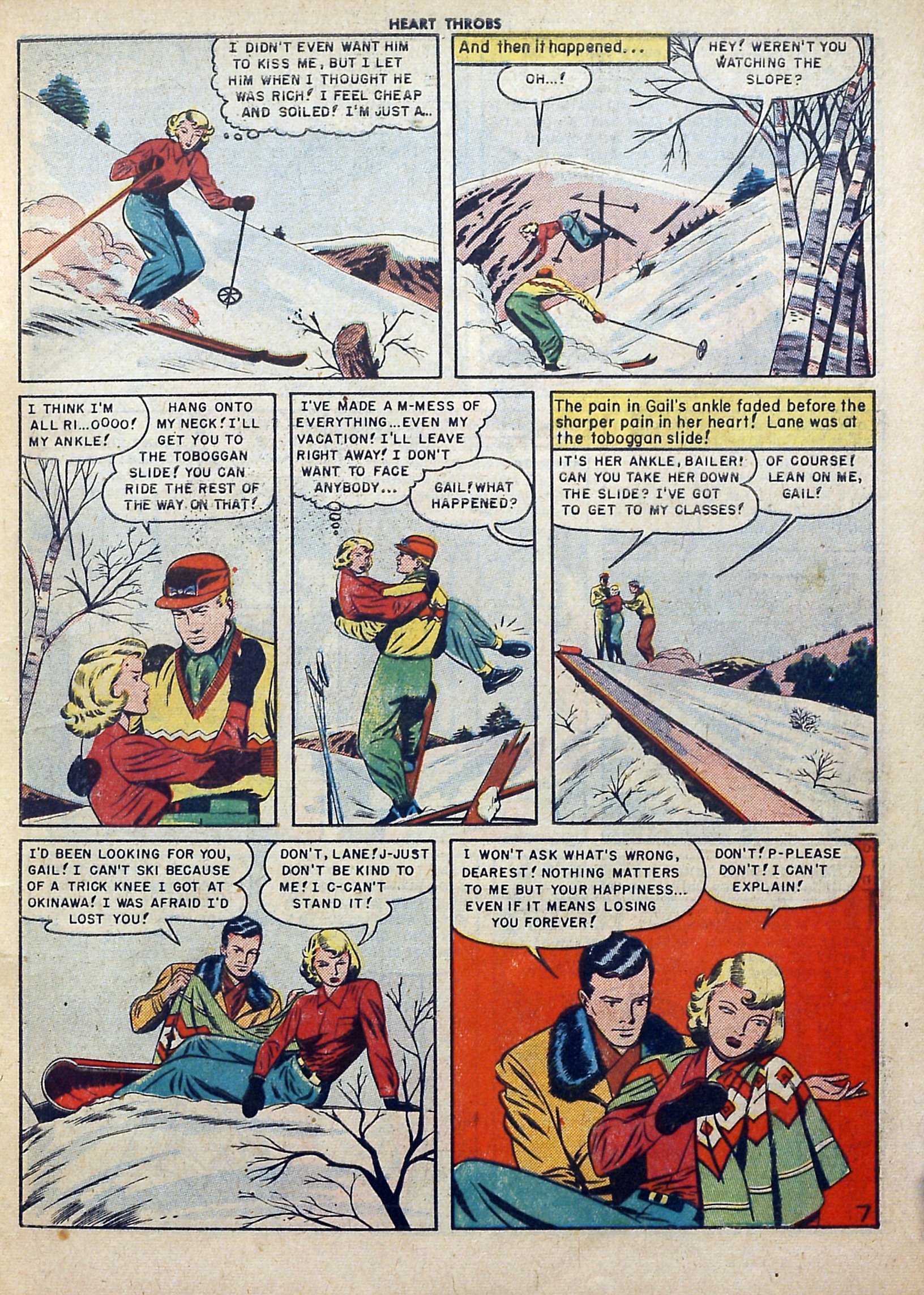 Read online Heart Throbs comic -  Issue #5 - 9
