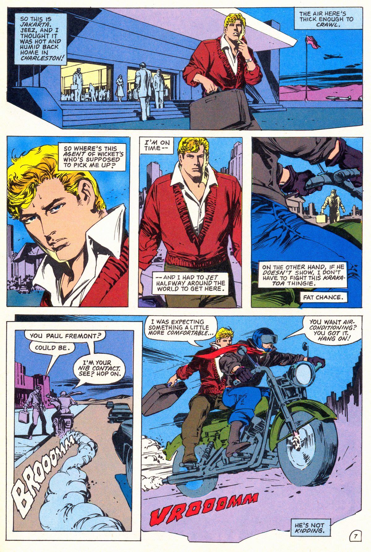 Read online Captain Thunder and Blue Bolt comic -  Issue #7 - 9