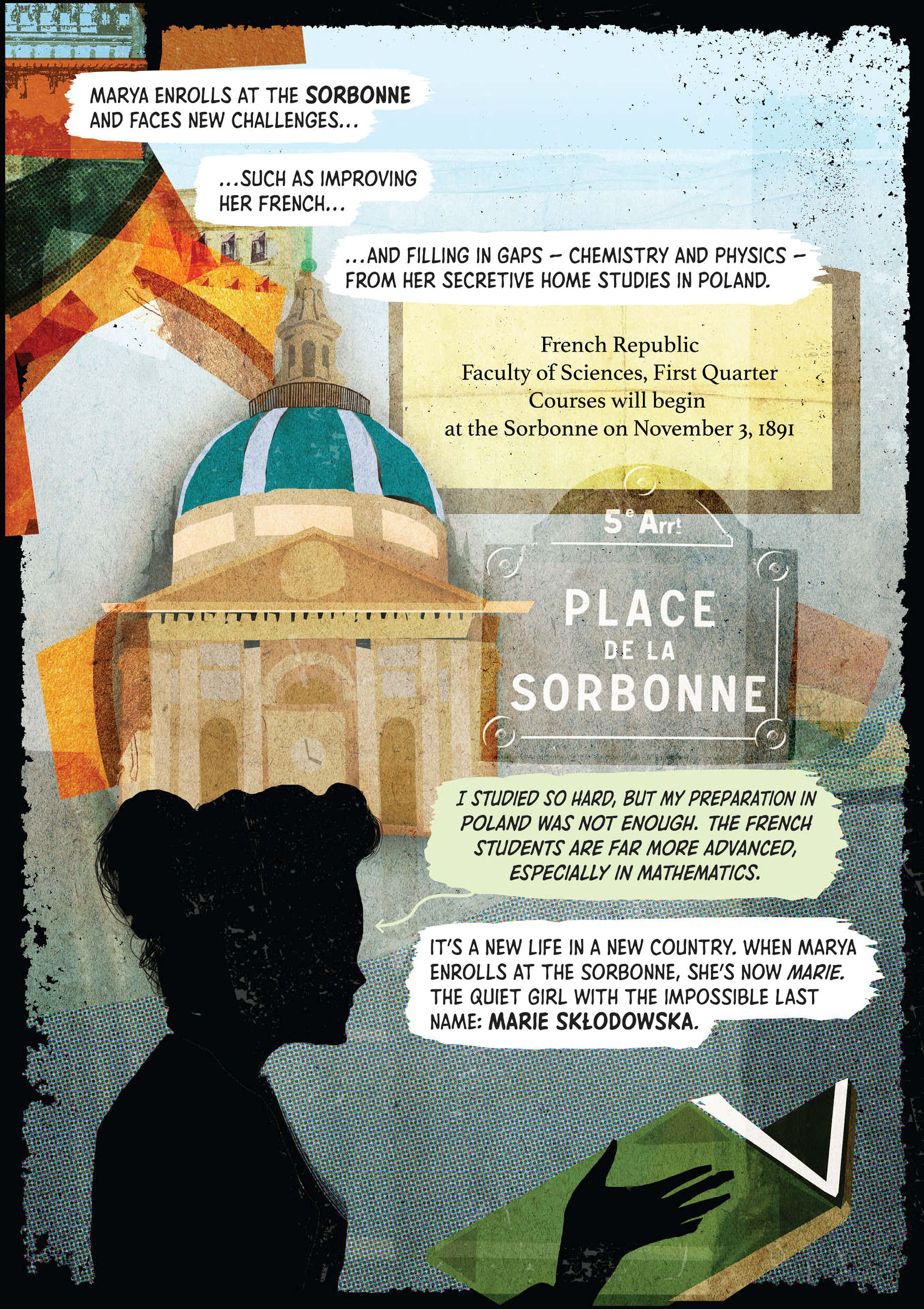 Read online Marie Curie: A Quest For Light comic -  Issue # TPB - 57