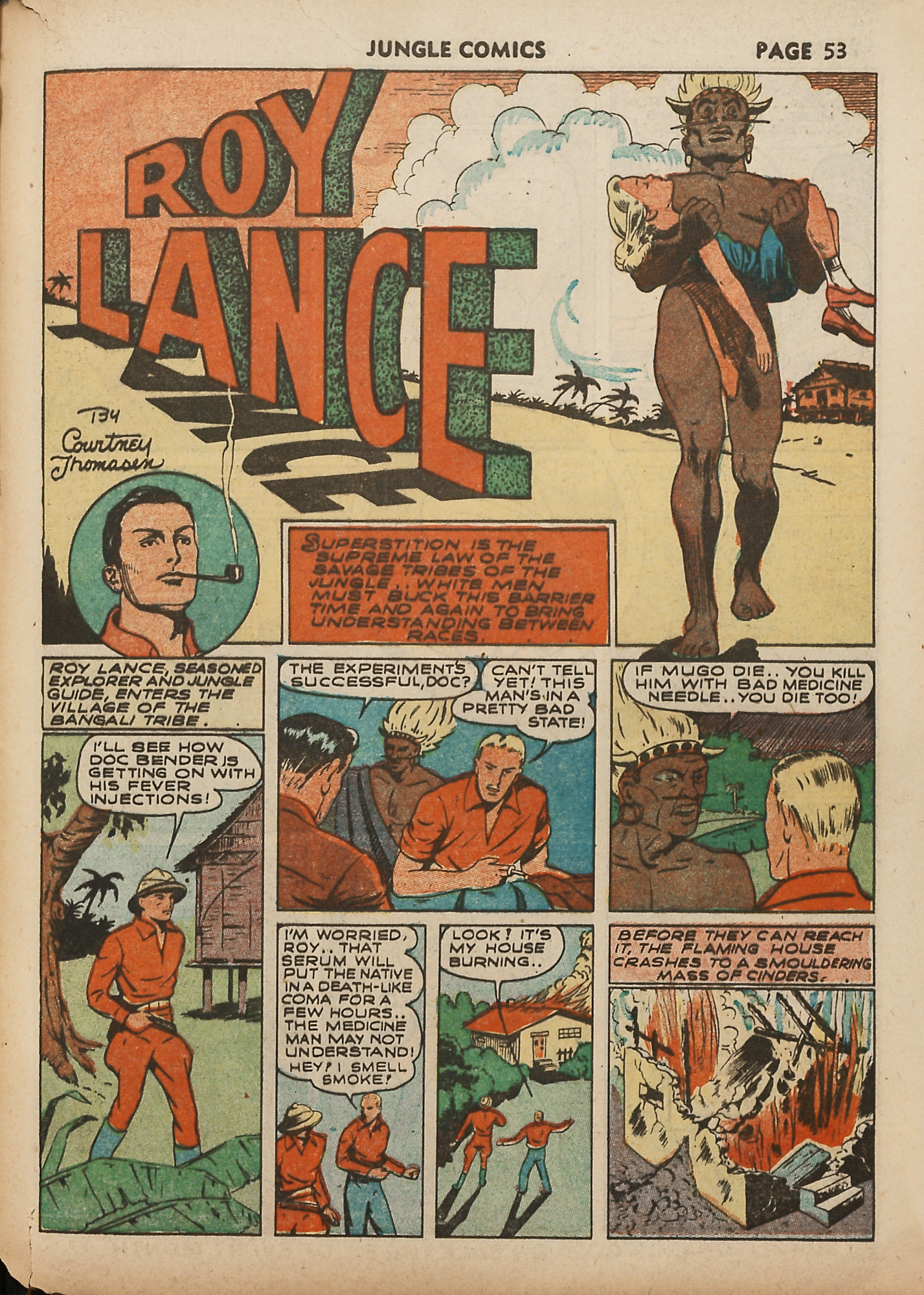 Read online Jungle Comics comic -  Issue #18 - 55