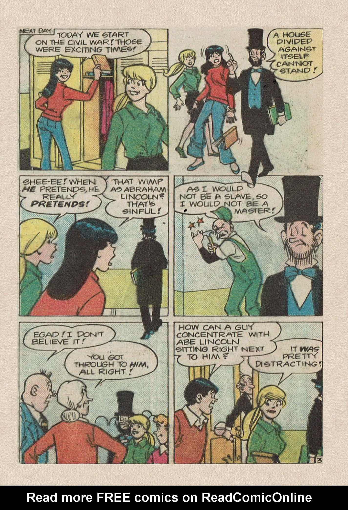 Read online Jughead Jones Comics Digest comic -  Issue #49 - 57