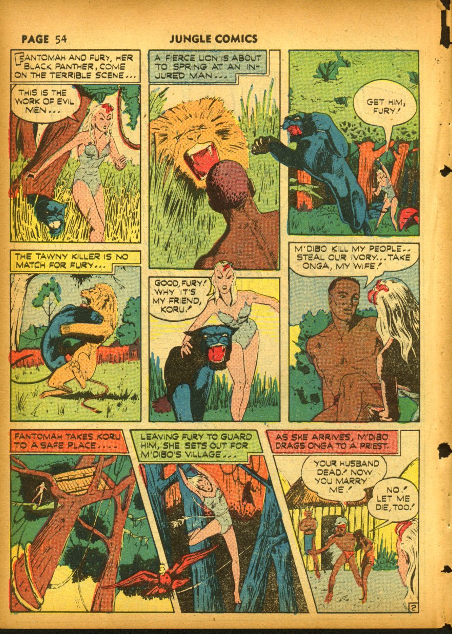 Read online Jungle Comics comic -  Issue #20 - 56