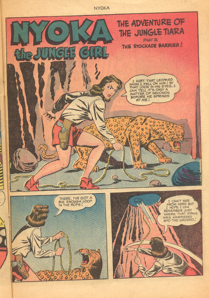 Read online Nyoka the Jungle Girl (1945) comic -  Issue #40 - 21