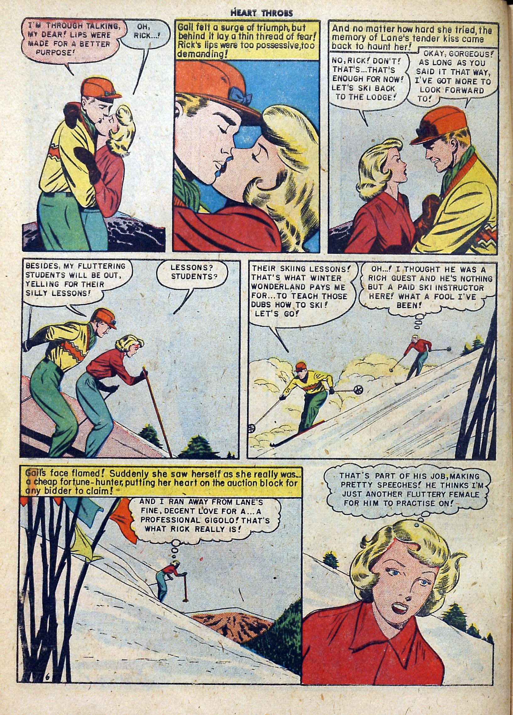 Read online Heart Throbs comic -  Issue #5 - 8