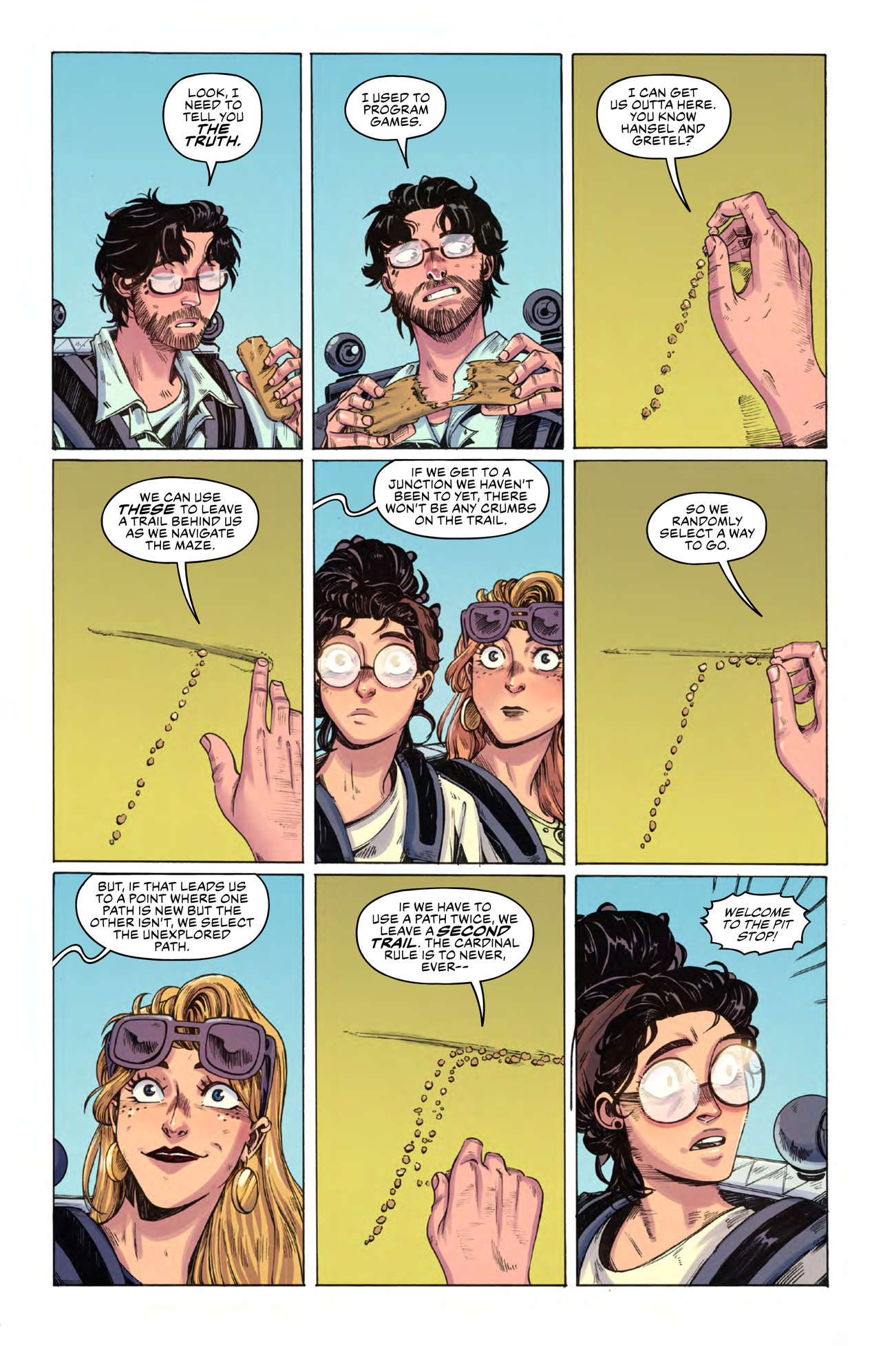 Read online Nature's Labyrinth comic -  Issue #3 - 19