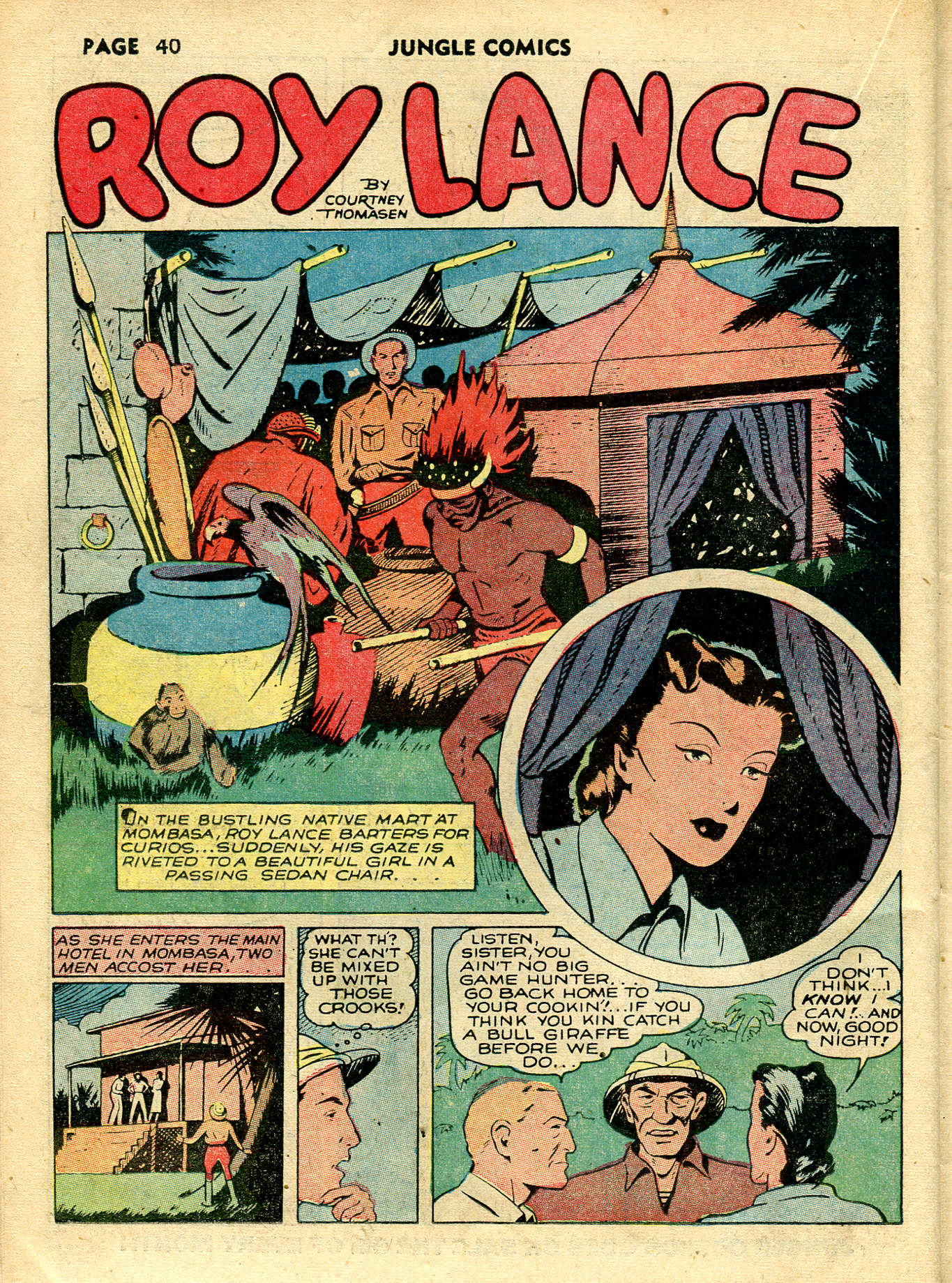 Read online Jungle Comics comic -  Issue #15 - 43