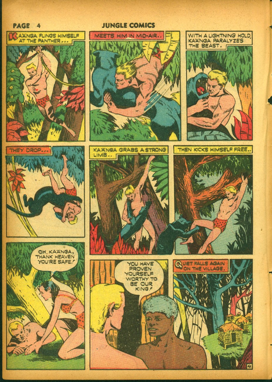 Read online Jungle Comics comic -  Issue #20 - 6