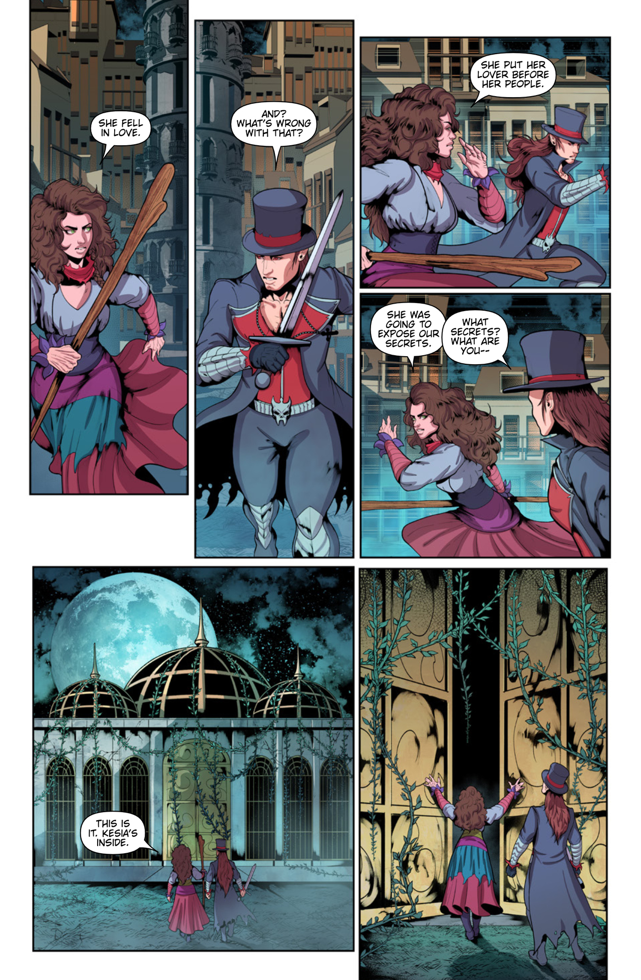 Read online Wolvenheart comic -  Issue #8 - 32