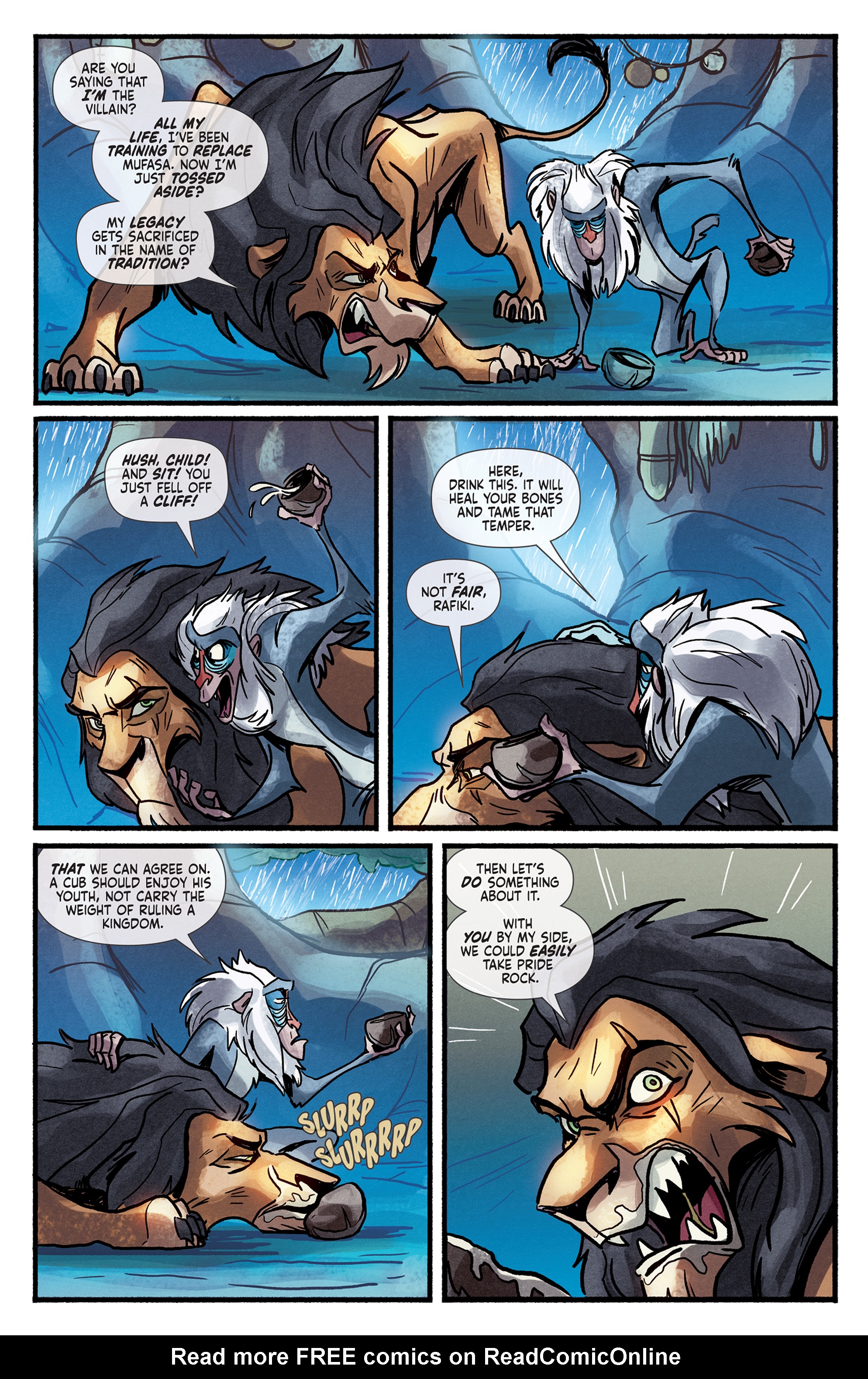 Read online Disney Villains: Scar comic -  Issue #1 - 30