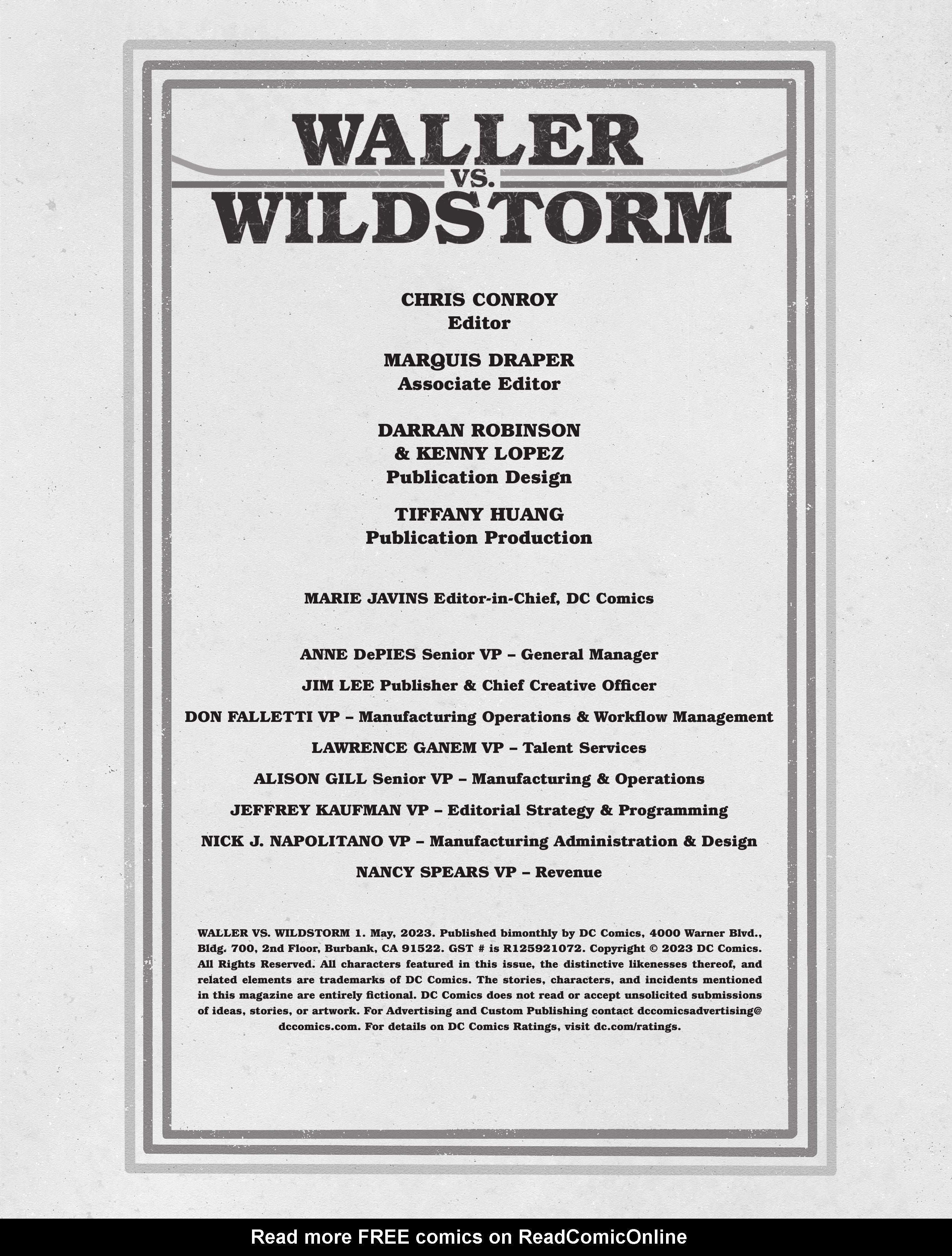 Read online Waller vs. Wildstorm comic -  Issue #1 - 34