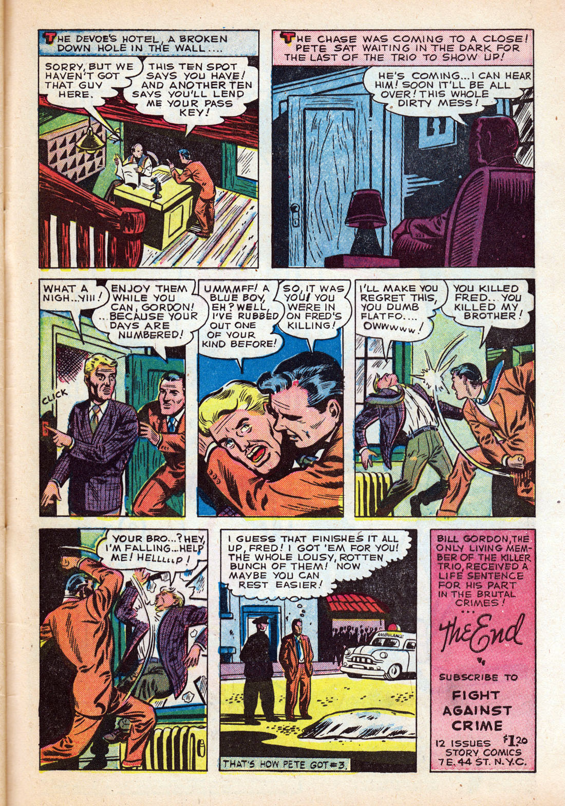 Read online Fight Against Crime comic -  Issue #2 - 33