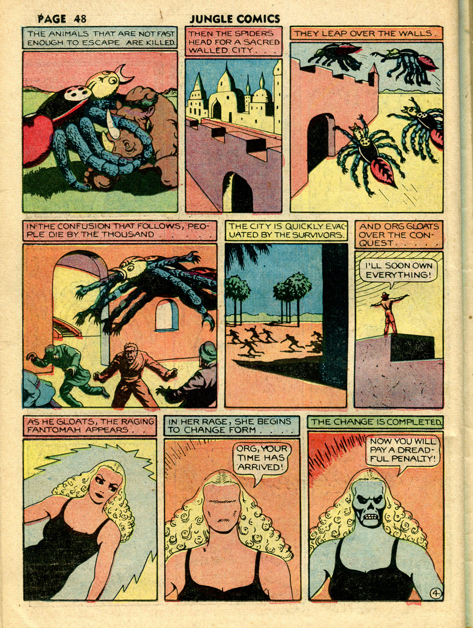 Read online Jungle Comics comic -  Issue #15 - 51