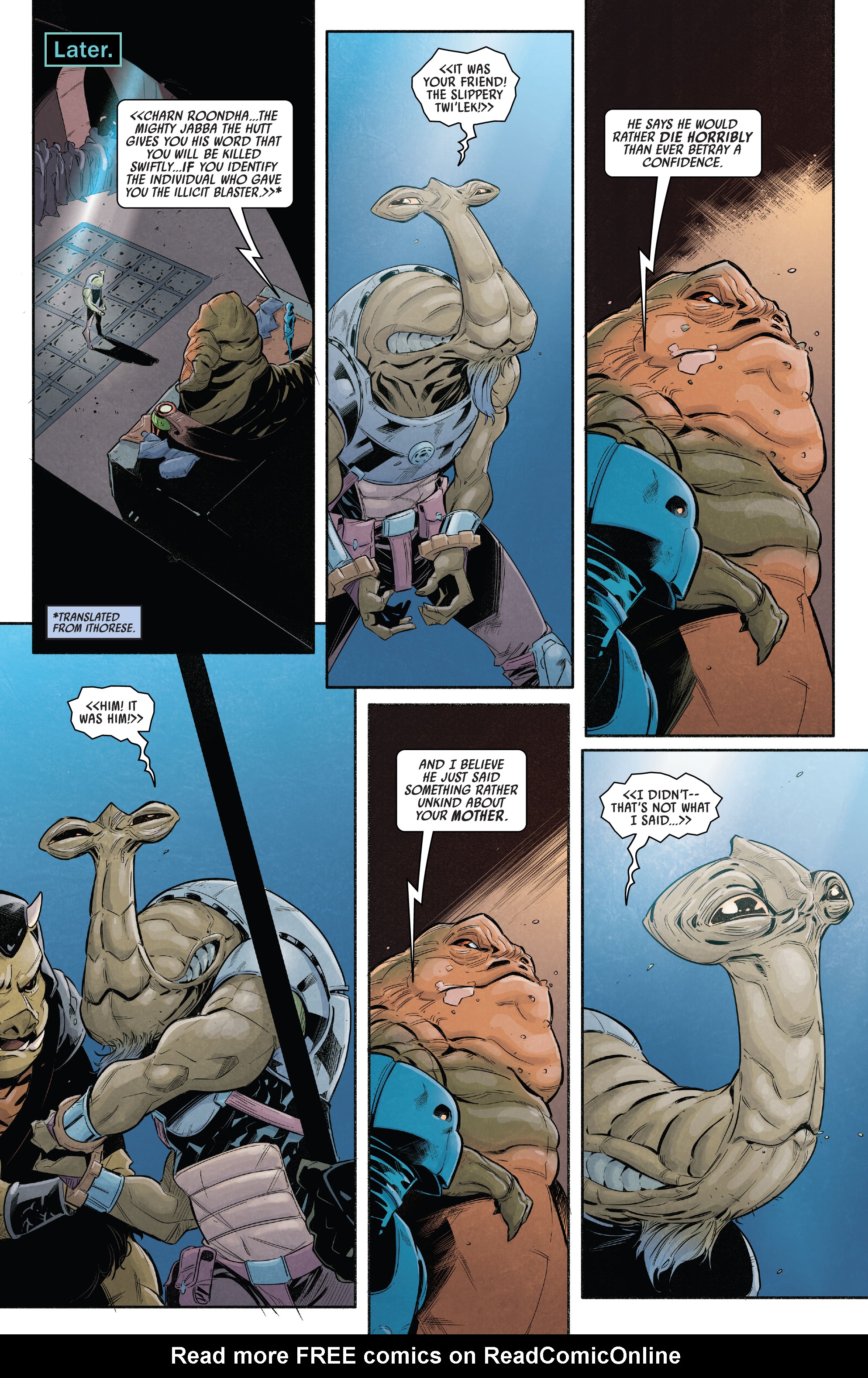 Read online Star Wars: Return of the Jedi – Jabba’s Palace comic -  Issue #1 - 28